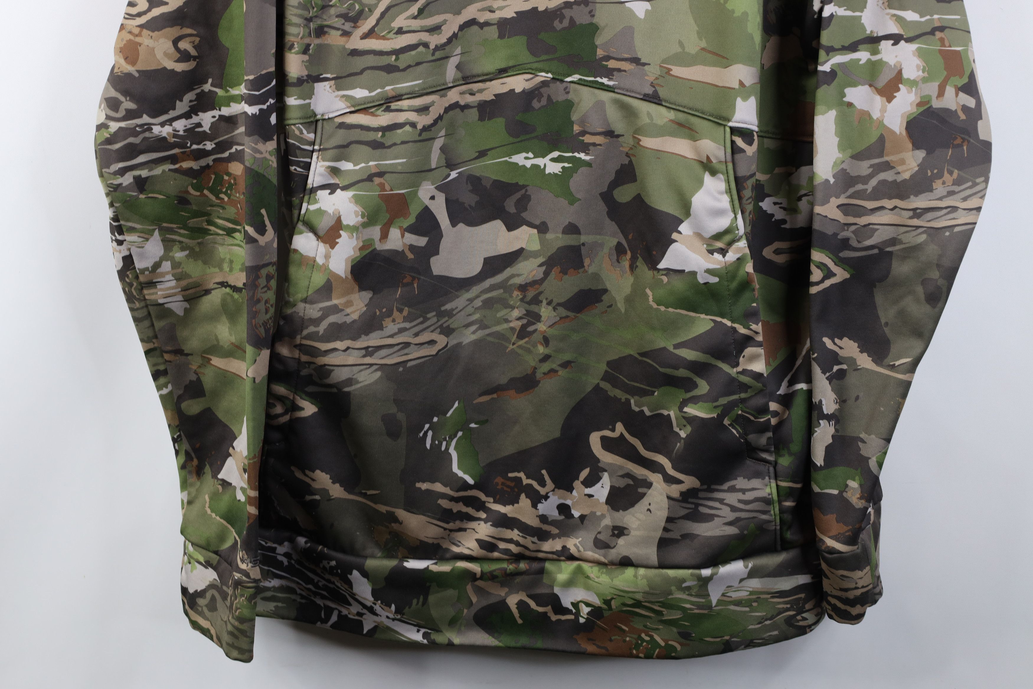 Under Armour Under Armour Loose Fit Camouflage Storm Hoodie Sweatshirt Size US L / EU 52-54 / 3 - 3 Thumbnail