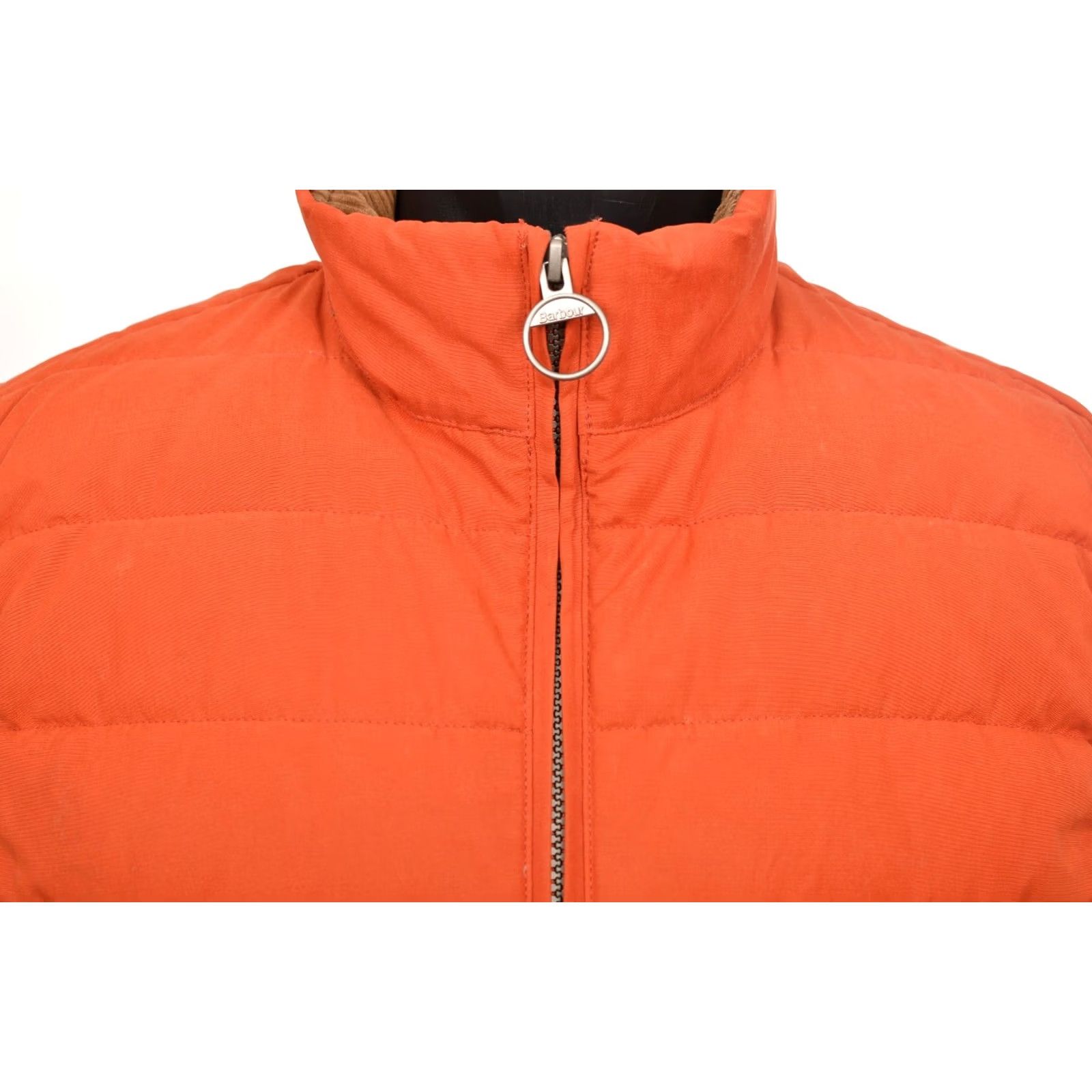 Barbour DDP Barbour Vest Gilet MGI0089 L Orange Mens Barbour FibreDown Puffer Vest Ves t Size US L / EU 52-54 / 3 - 3 Thumbnail