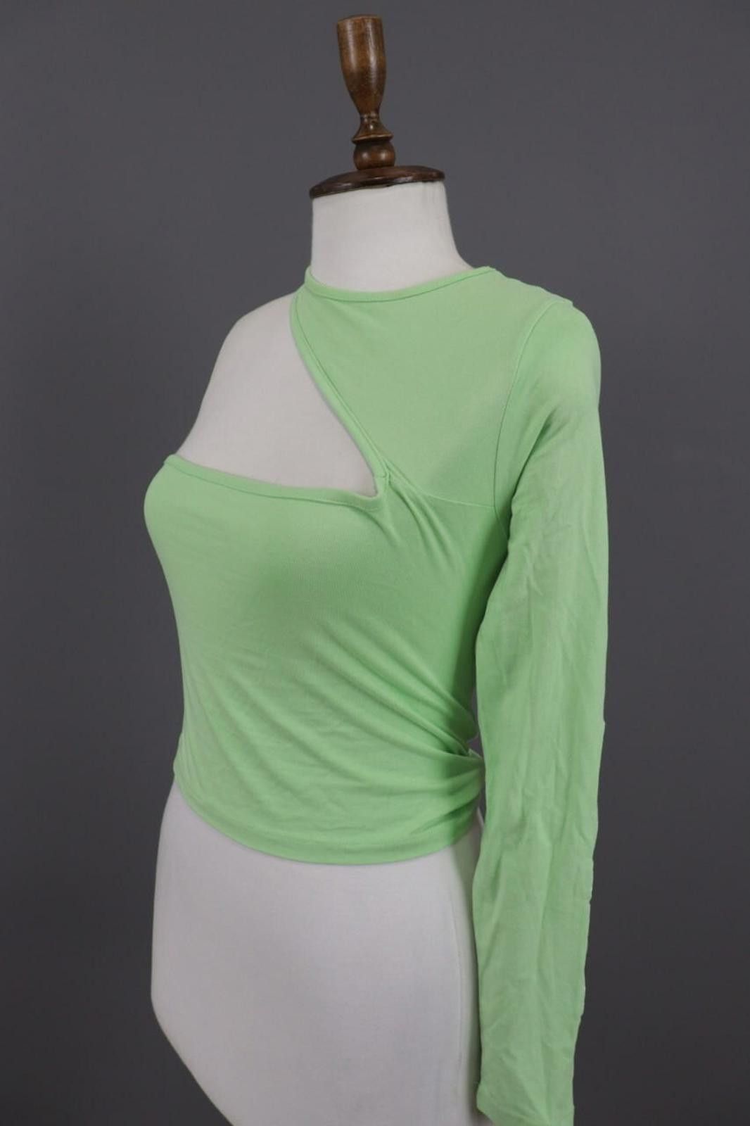 Karl Kani Karl Kani Embroidered Asymmetrical One Shoulder Shirt Size S Size S / US 4 / IT 40 - 6 Thumbnail