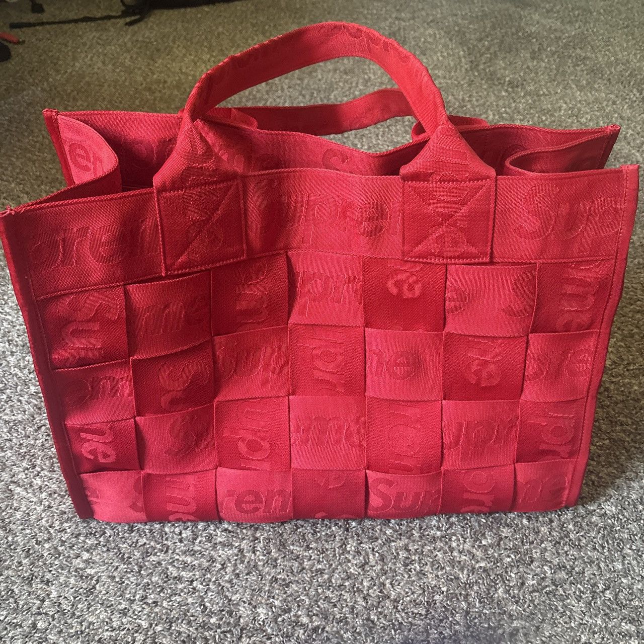 Supreme SS09 Budweiser Canvas Tote Bag | Grailed