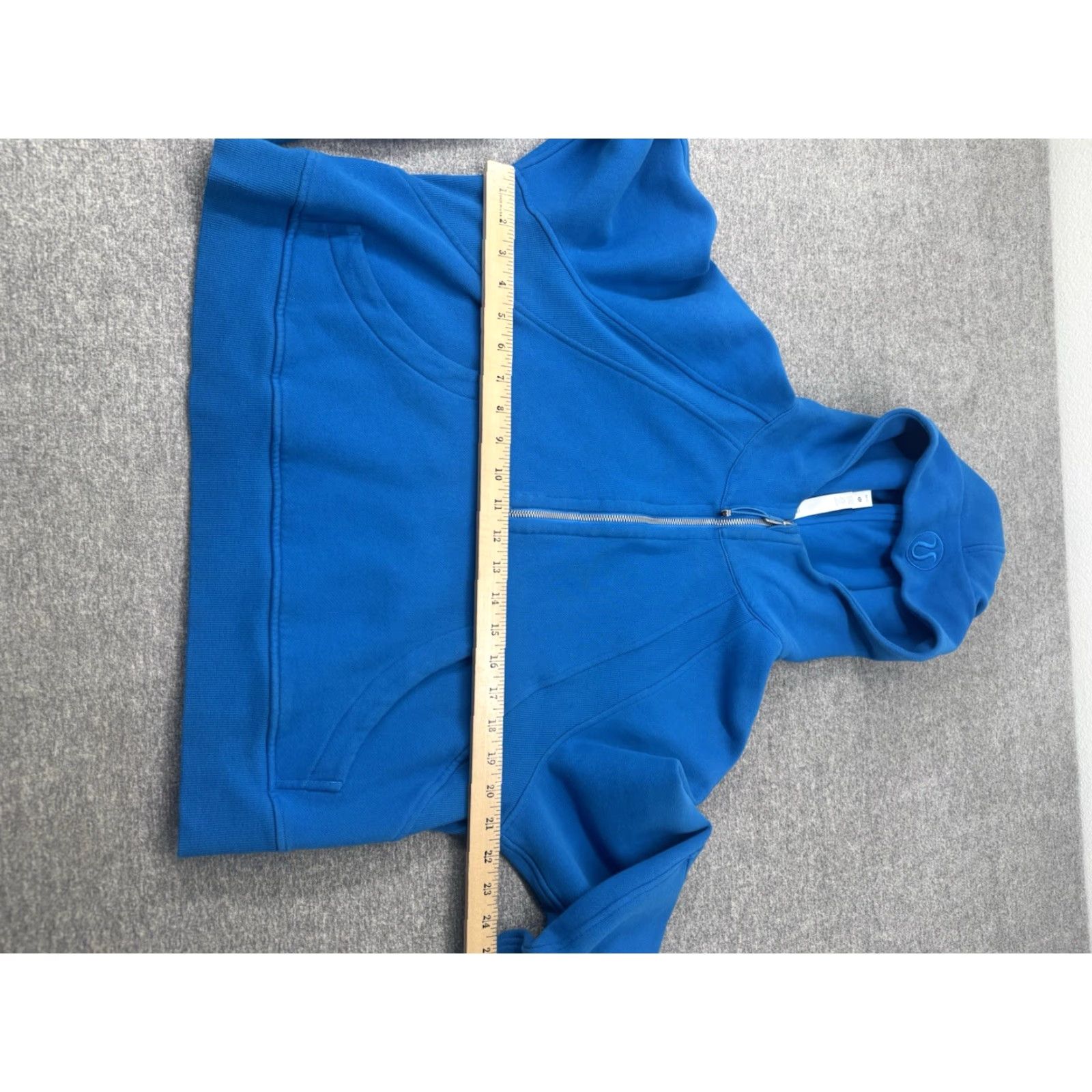 Lululemon LULULEMON Scuba Oversized Half-Zip Hoodie Aero Blue M/L NWT Women Shirt/Jacket? Size M / US 6-8 / IT 42-44 - 4 Thumbnail