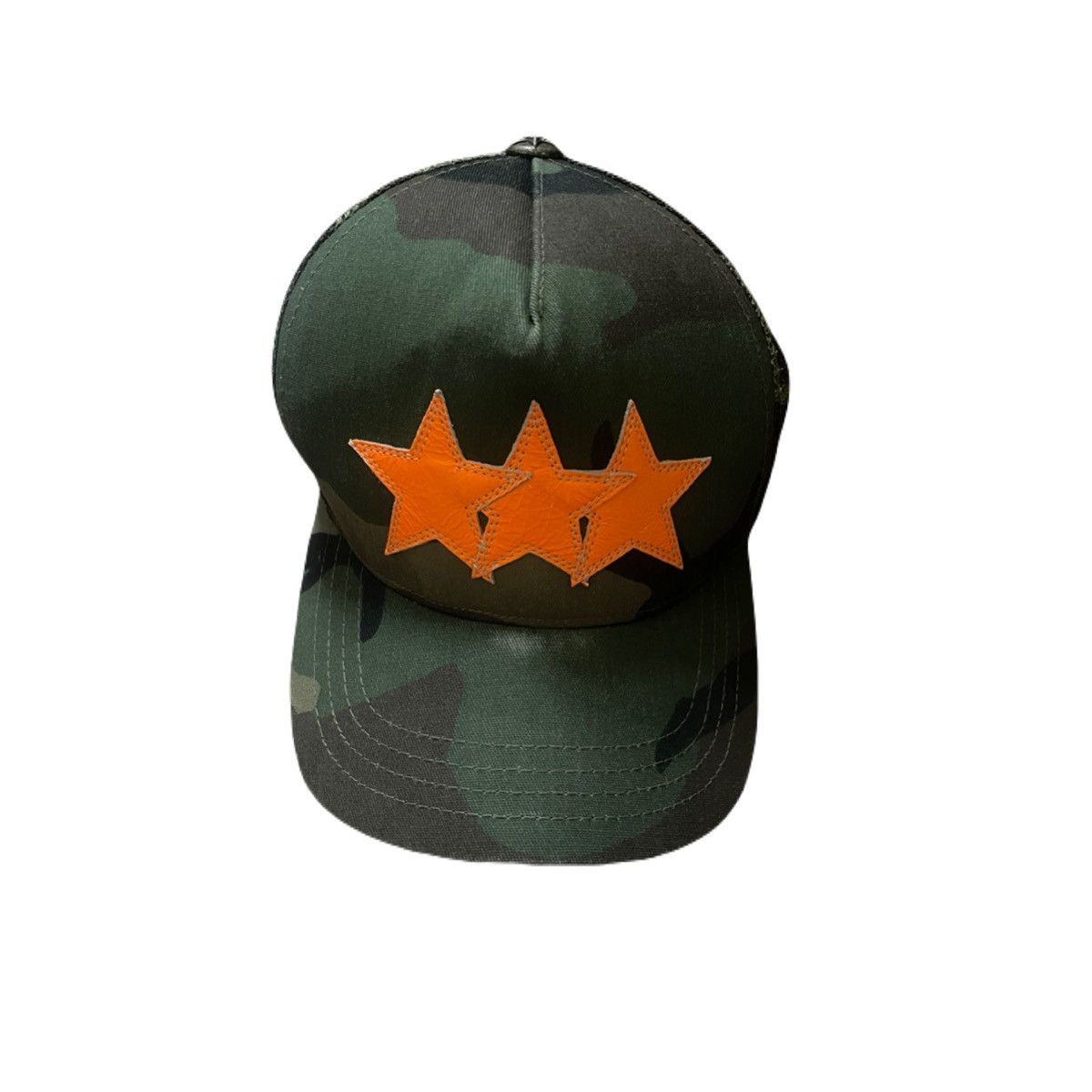 Chrome Hearts Rare Chrome hearts camo star patch hat vintage Size ONE SIZE - 3 Thumbnail