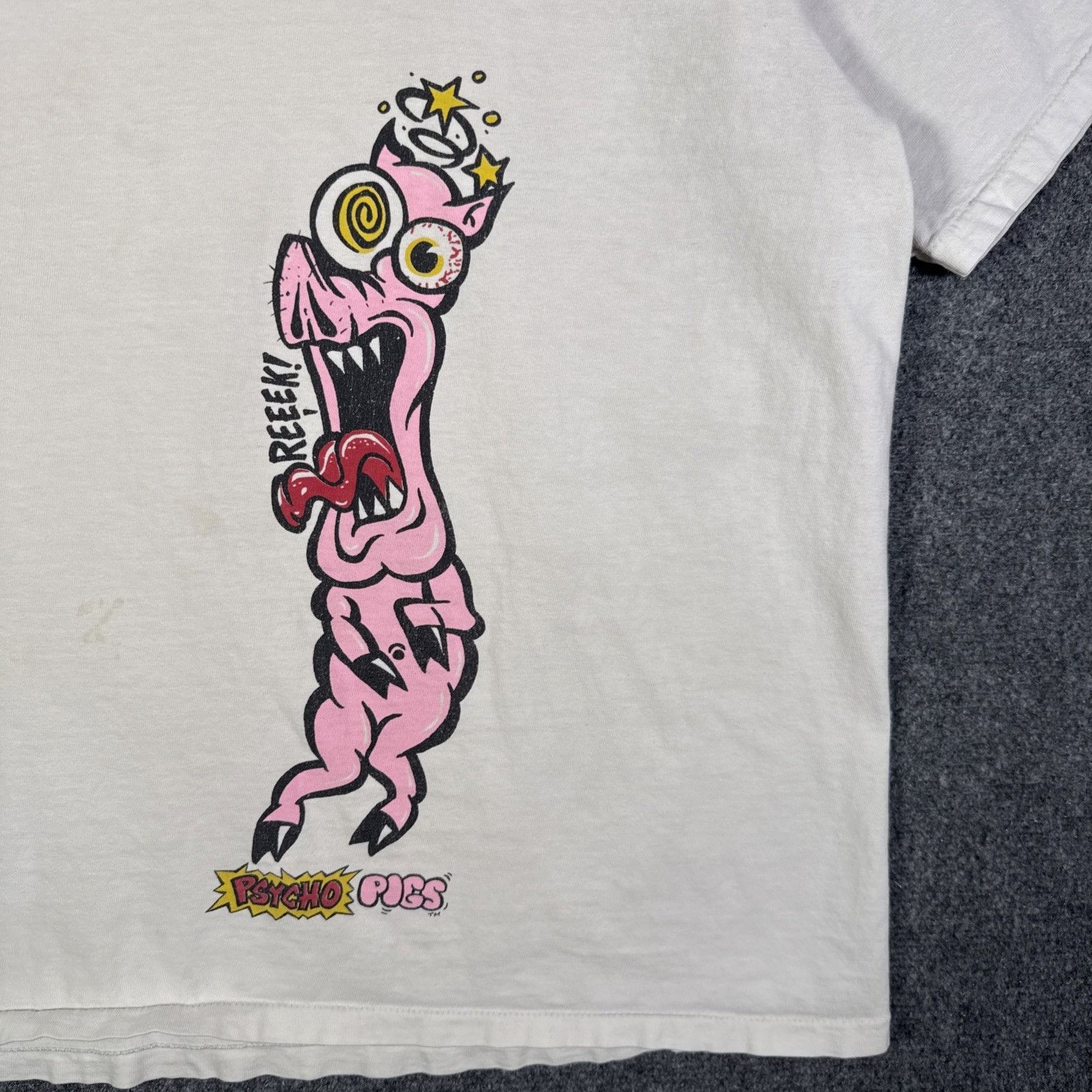Blind Skateboards Vintage Hyper Skate Wheels Shirt XL White 90s USA RARE Size US XL / EU 56 / 4 - 3 Thumbnail