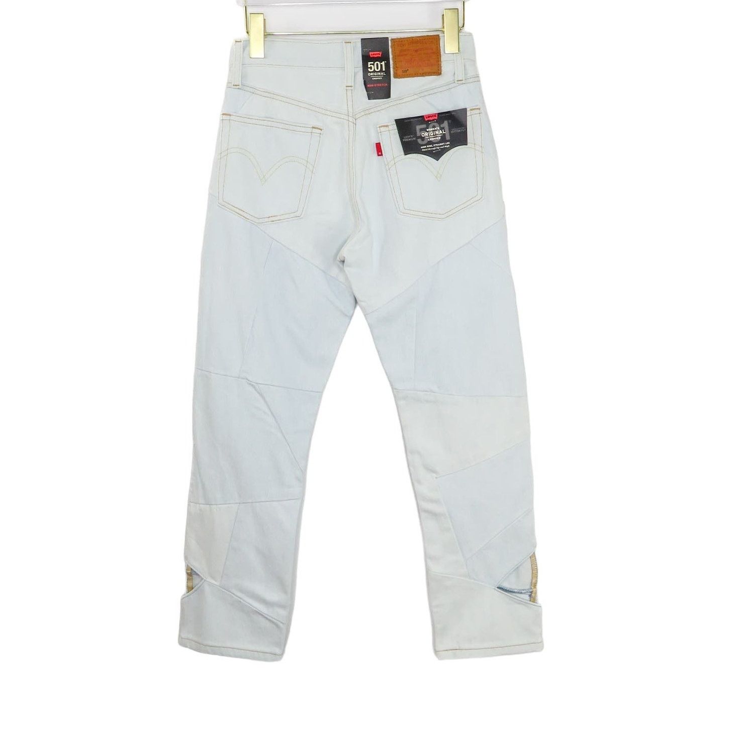 Levi's Levi's 501 Premium Straight Leg Cut Out Crop Jeans Size 25 Size 25" / US 0 / IT 36 - 3 Thumbnail