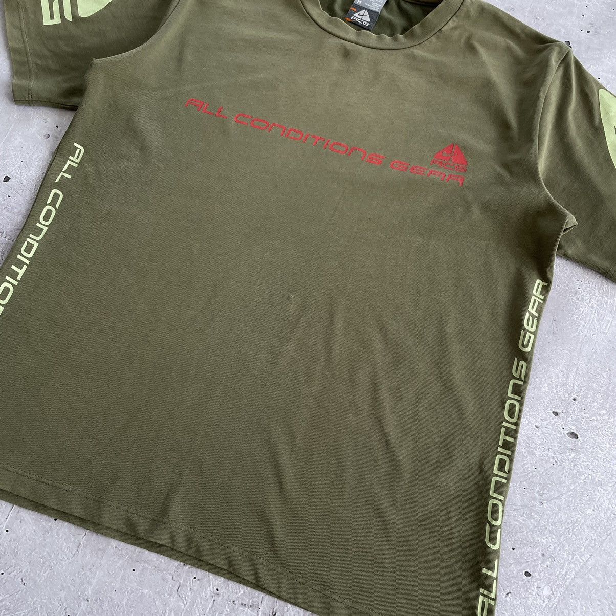 Nike ACG × Vintage Vintage Nike ACG T-shirt multi logo y2k Size US M / EU 48-50 / 2 - 10 Thumbnail