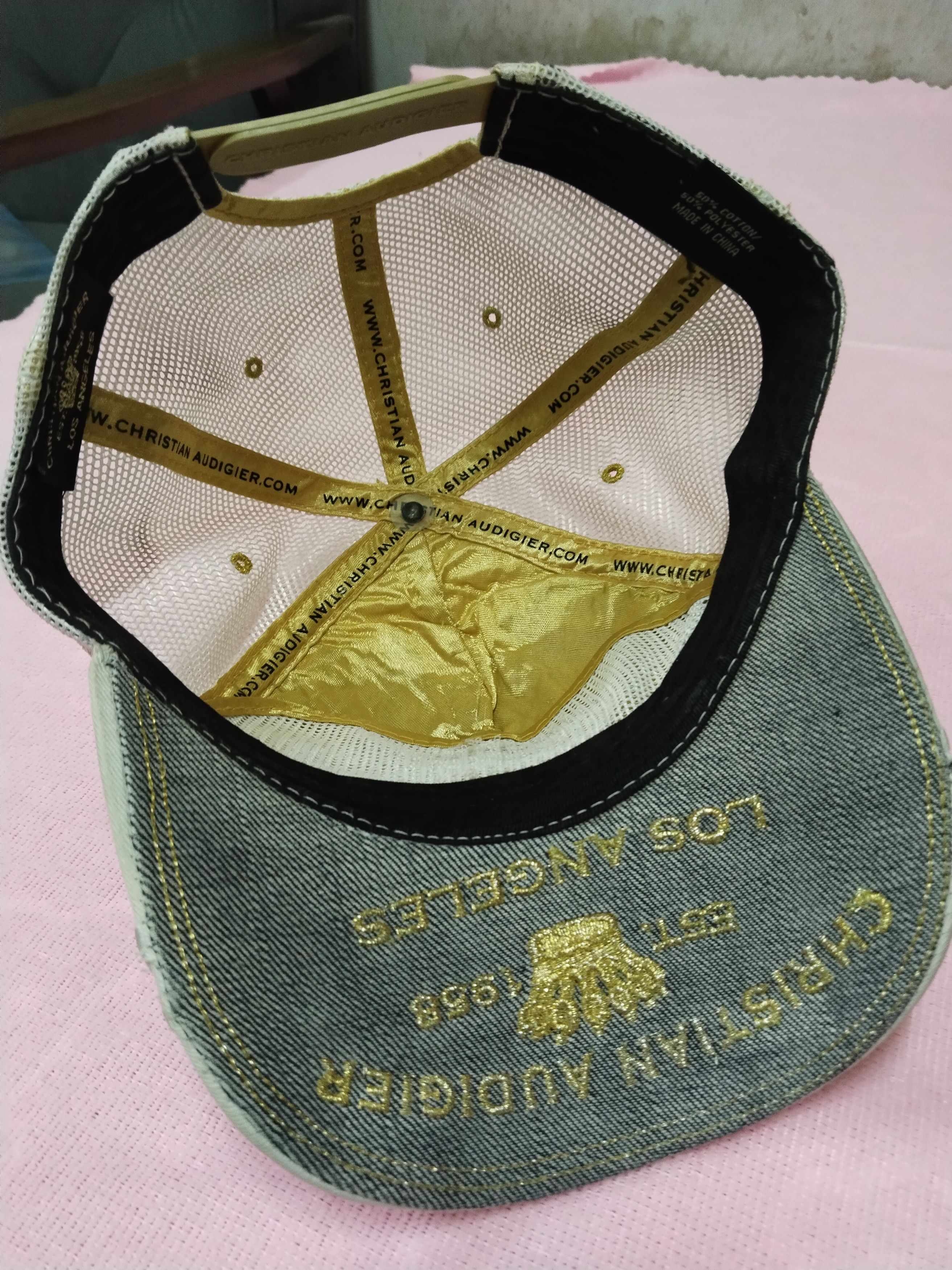 Christian Audigier CITY OF ANGELS CHRISTIAN AUDIGER TRUCKER HAT Size ONE SIZE - 7 Thumbnail