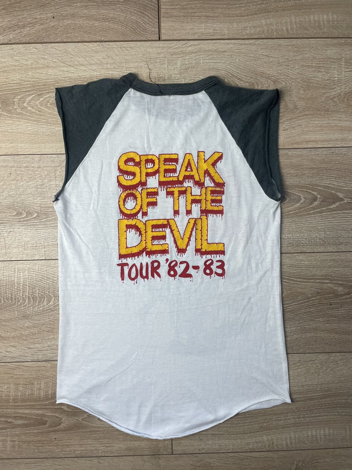 Ozzy Osbourne Vintage Original 1982 Ozzy Osbourne Concert Shirt Devil Tour Size US M / EU 48-50 / 2 - 9 Thumbnail