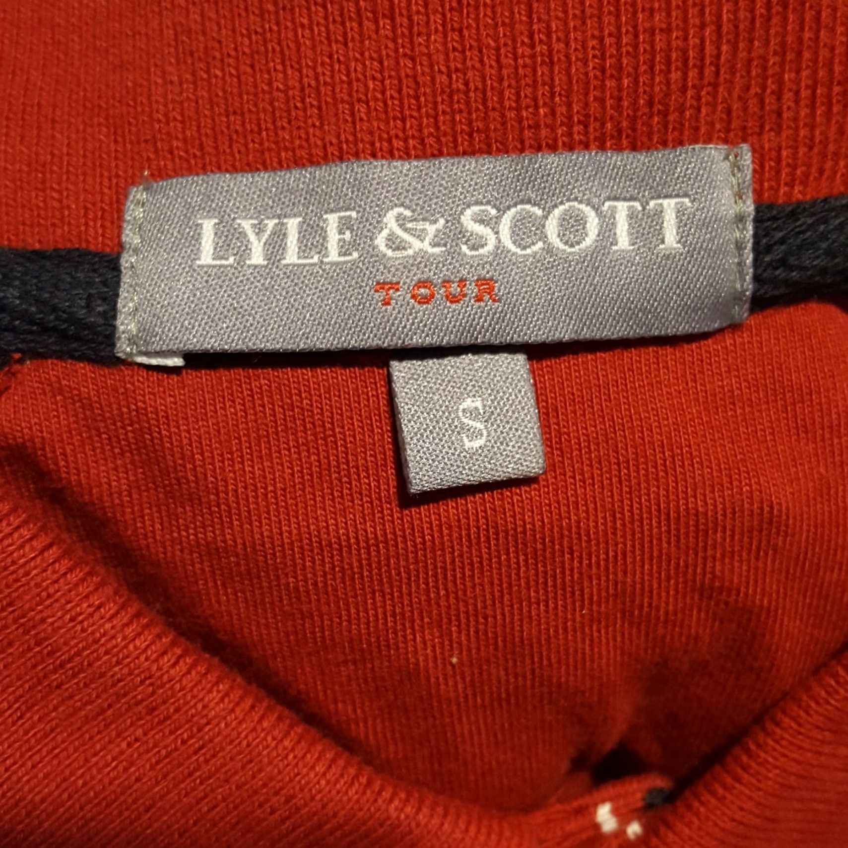 Lyle & Scott VINTAGE Lyle & Scott Polo Shirt Golf Collared Men’s Small Red Short Sleeve Casual Polo NEW Size US S / EU 44-46 / 1 - 7 Thumbnail