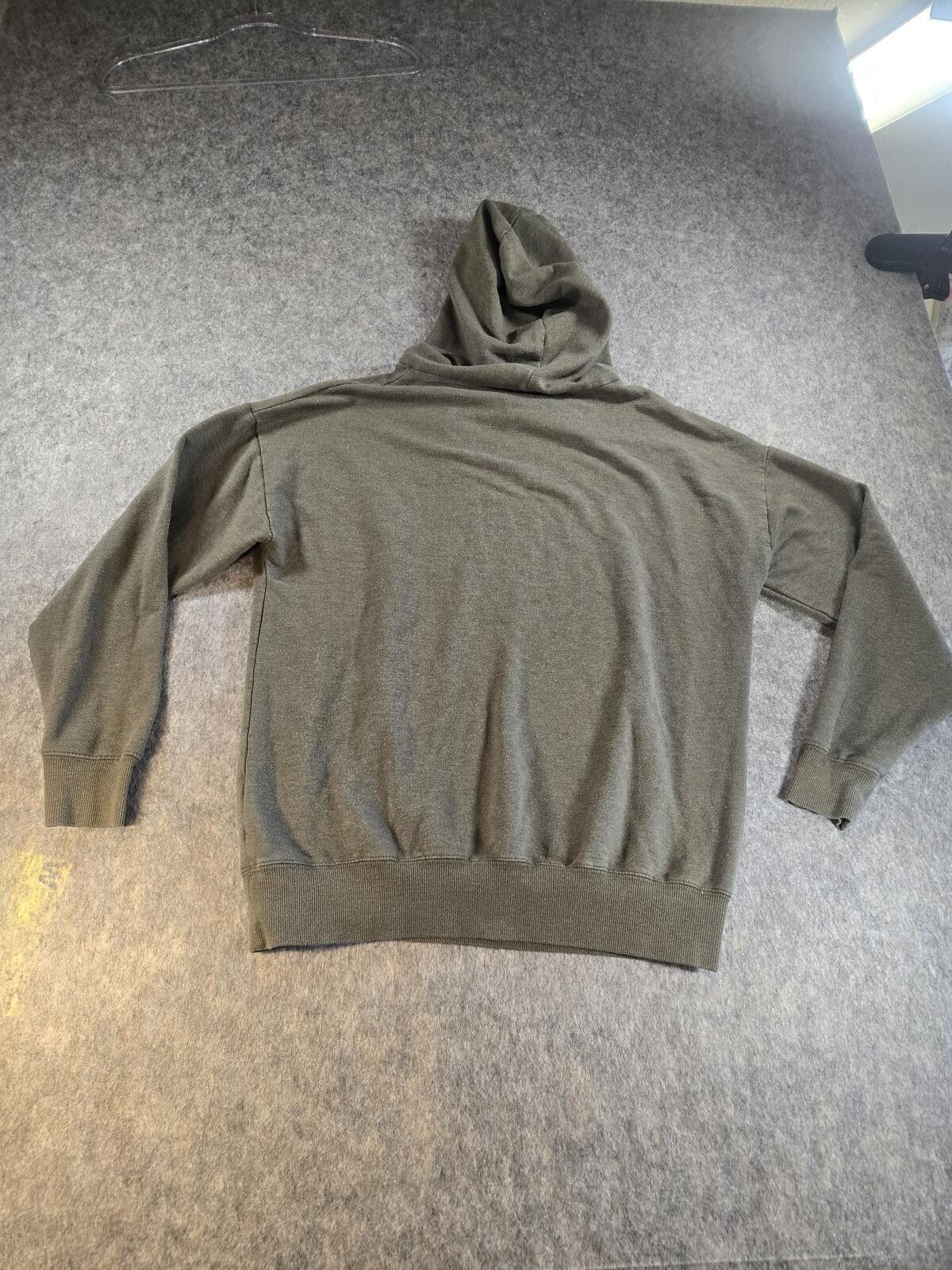 Buffalo David Bitton Wmn S Super Soft Oversized Knit Hoody Pullover Olive Size S / US 4 / IT 40 - 5 Thumbnail