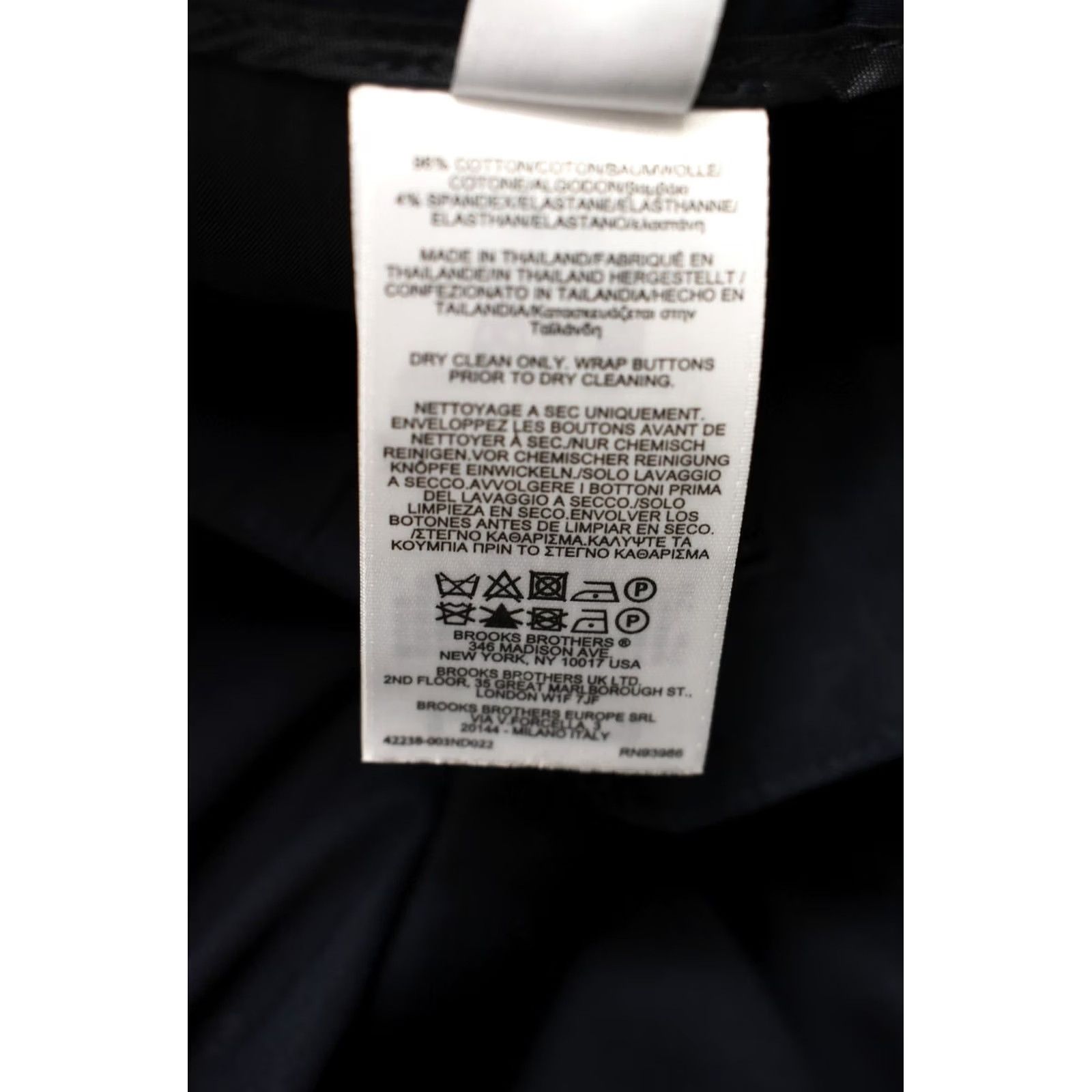 Brooks Brothers BROOKS BROTHERS Red Fleece Trousers Women's UK 6 Zip Fly Flared Leg Logo Blue Size 28" / US 6 / IT 42 - 6 Thumbnail