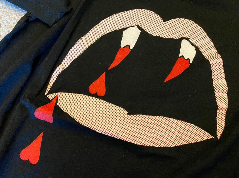 Saint Laurent Paris Saint Laurent Paris Blood tooth short sleeve Size XS / US 0-2 / IT 36-38 - 2 Thumbnail