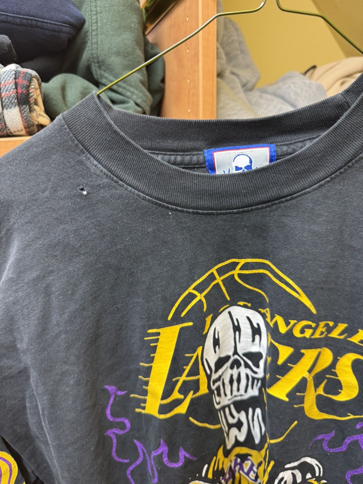 NBA × Warren Lotas Warren Lotas NBA Lakers Championship Longsleeve Shirt Rare Size US XL / EU 56 / 4 - 6 Thumbnail