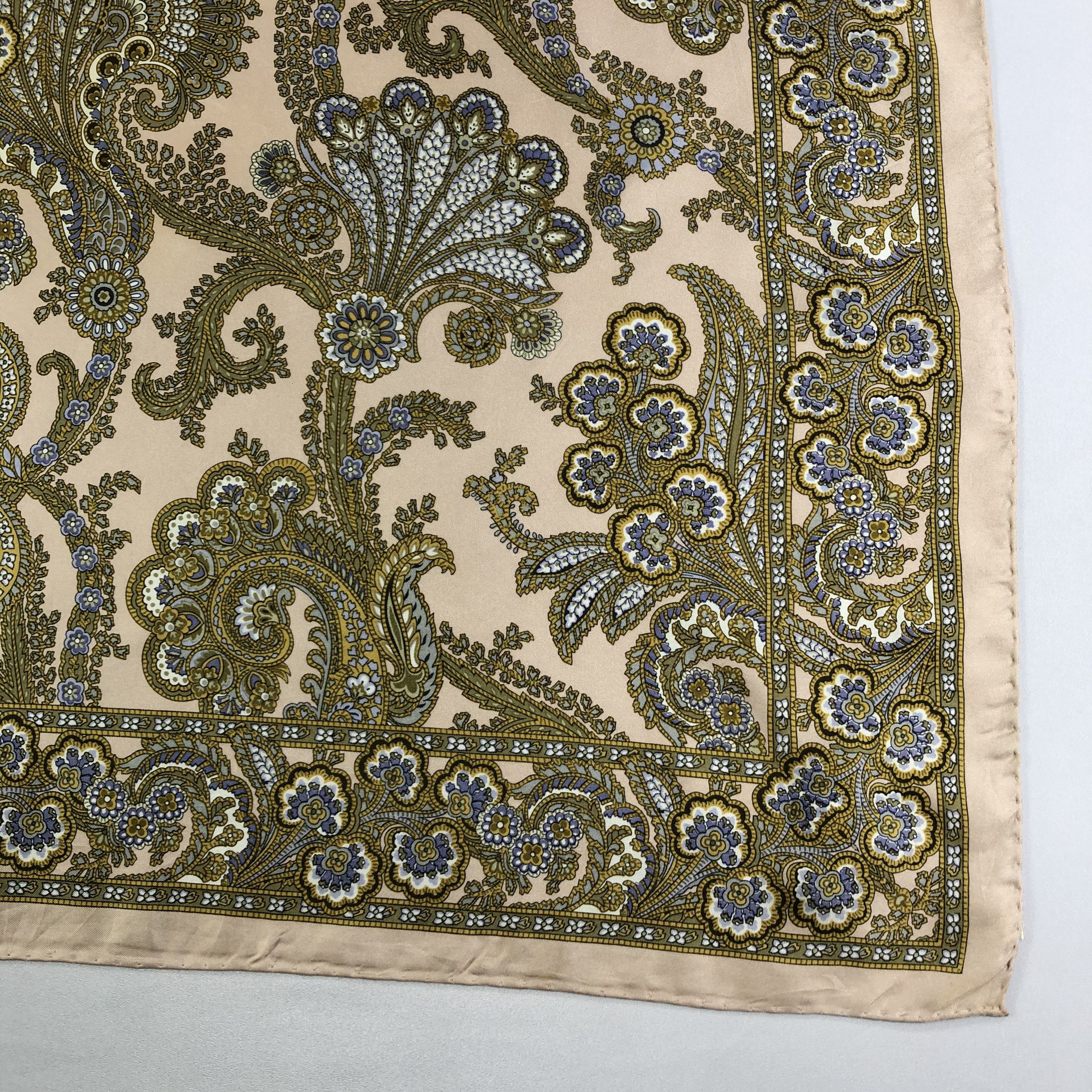 Vintage Vintage Silk Scarf Size ONE SIZE - 3 Thumbnail