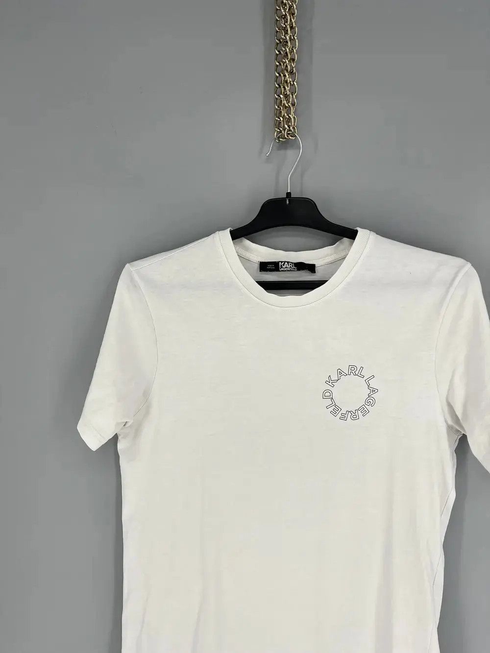 Karl Lagerfeld Karl Lagerfeld Beachwear T-Shirt Short Sleeve Big Logo Men Size US M / EU 48-50 / 2 - 7 Thumbnail