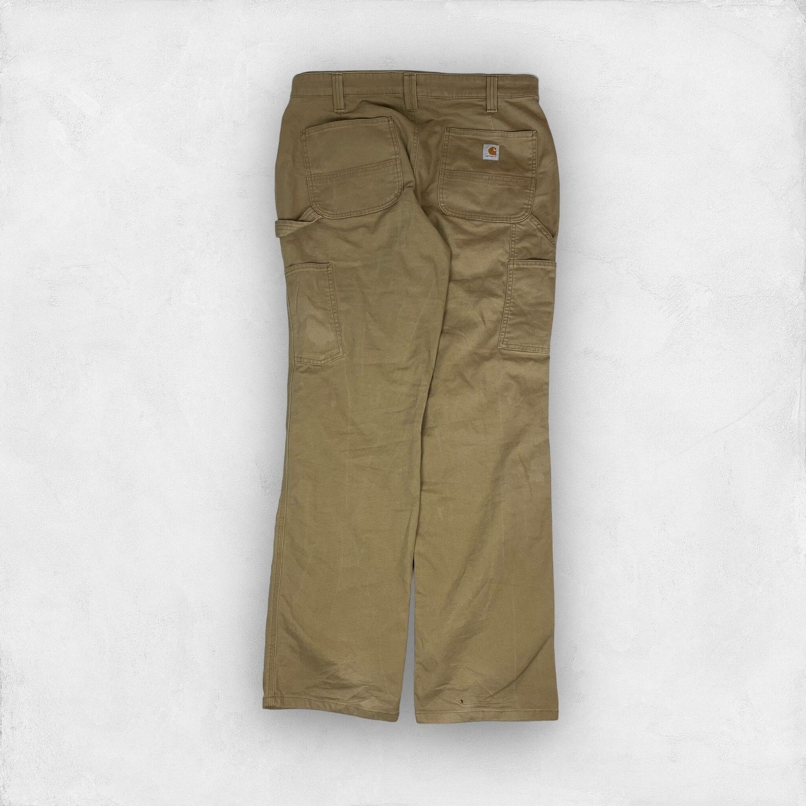 Carhartt × Vintage Carhartt Women's beige Cotton Original Fit Crawford Pants 10 Size 32" / US 10 / IT 46 - 1 Thumbnail