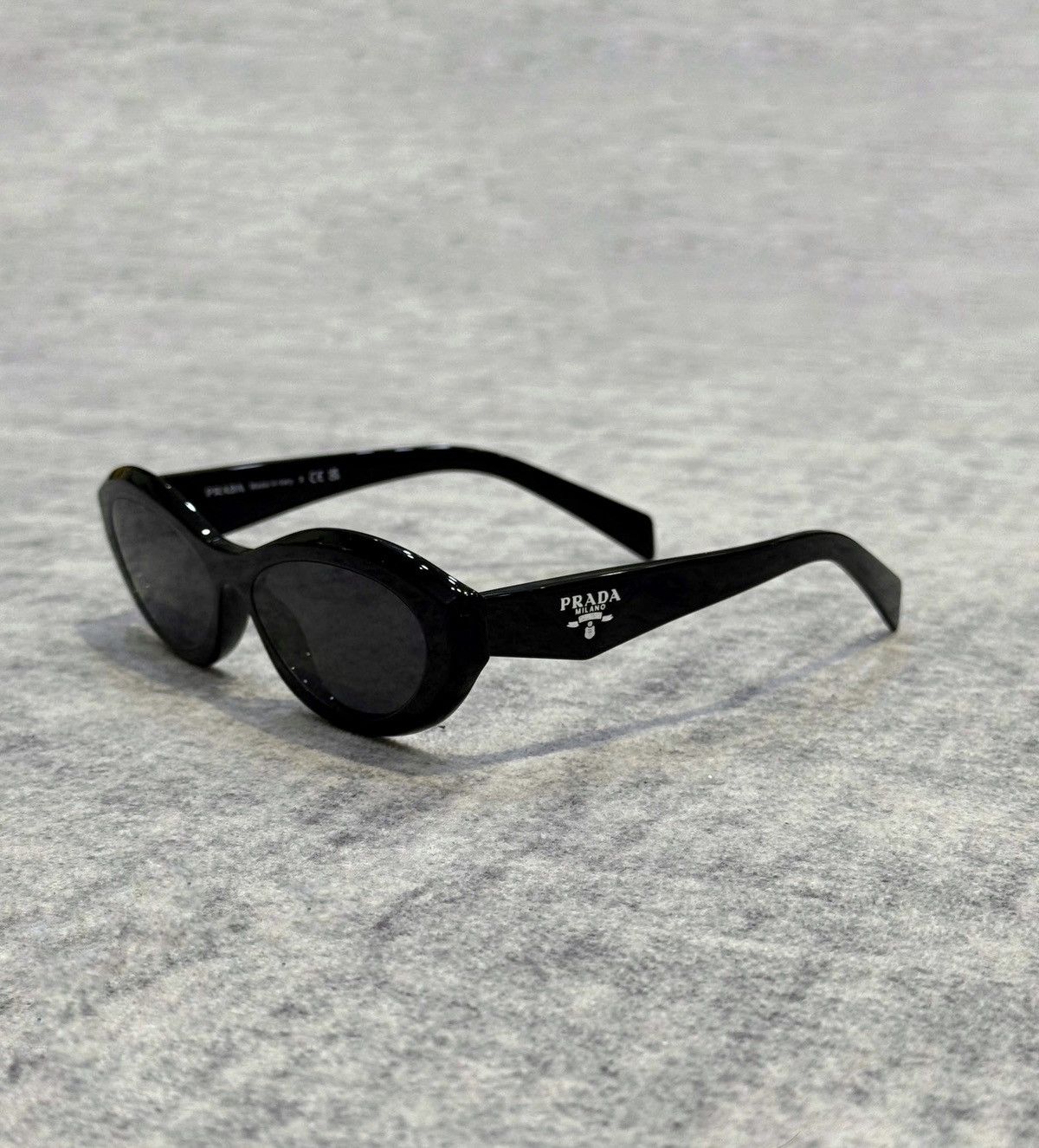 Prada PRADA PR 26ZS 16K08Z Sunglasses BLACK DARK GREY Size ONE SIZE - 1 Thumbnail