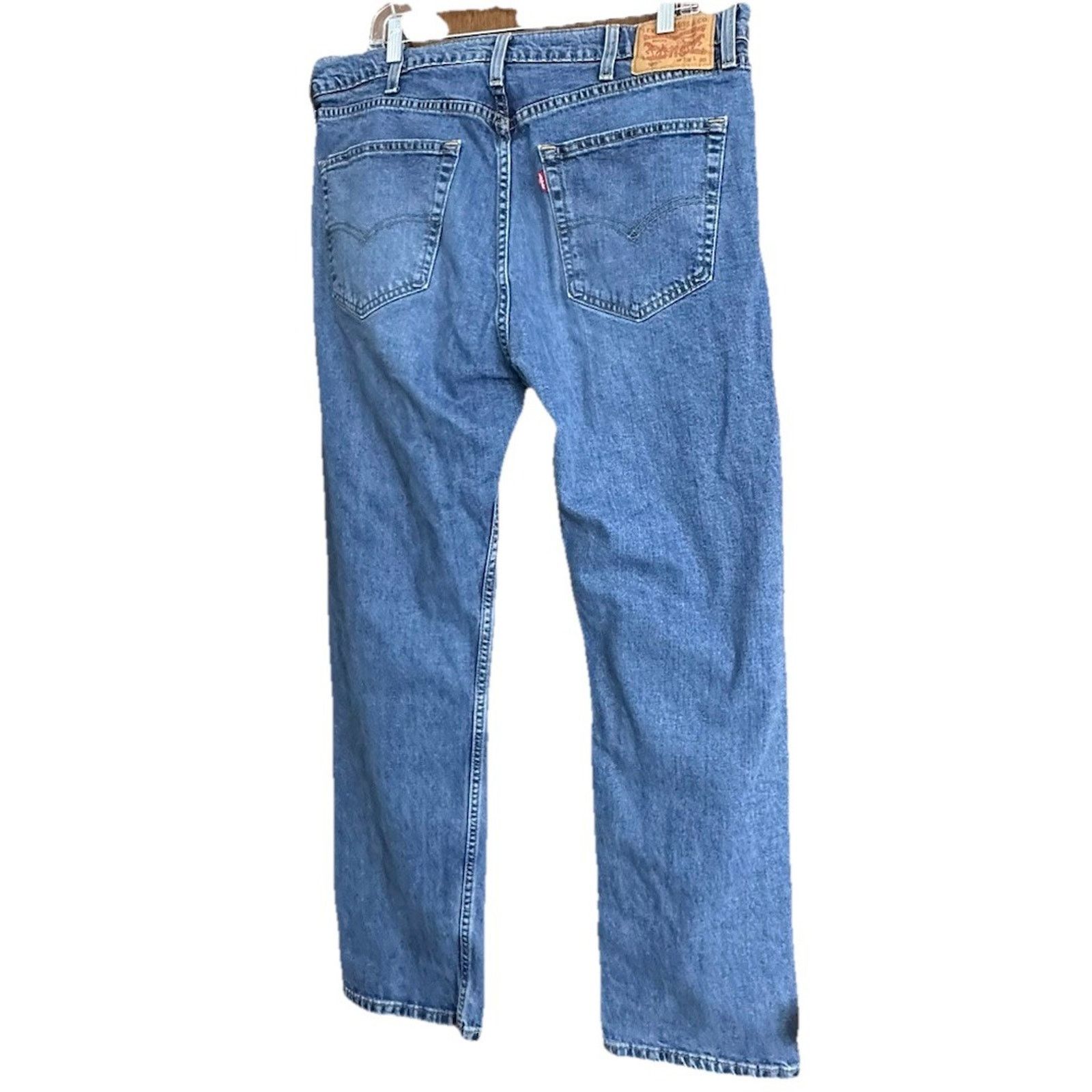 Levi's Mens Levi's 505 Straight Leg Jeans Blue sz 38x30 Classic Size US 38 / EU 54 - 2 Thumbnail