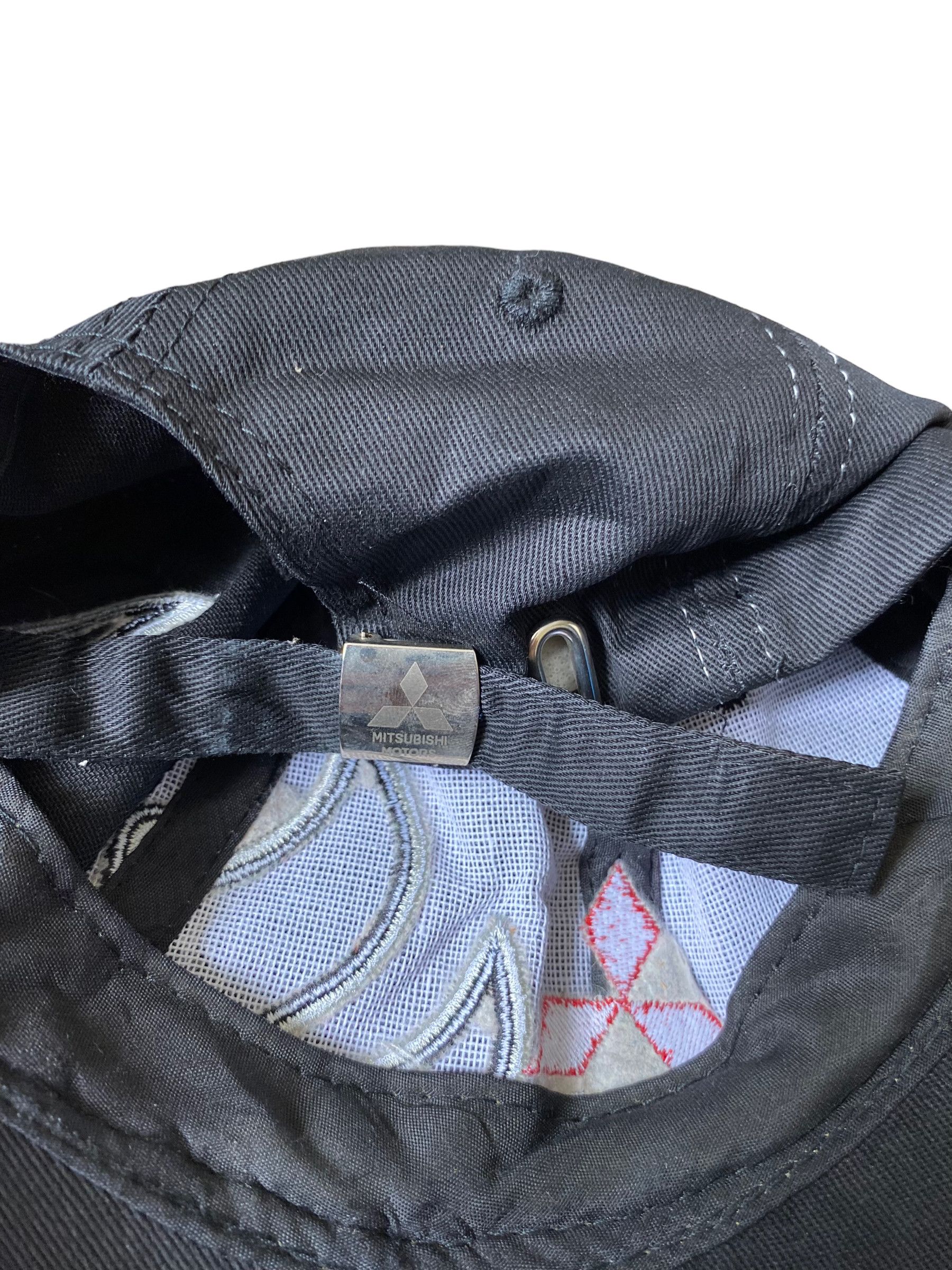 Japanese Brand × Vintage Mitsubishi vintage y2k flamed baseball cap Size ONE SIZE - 4 Thumbnail