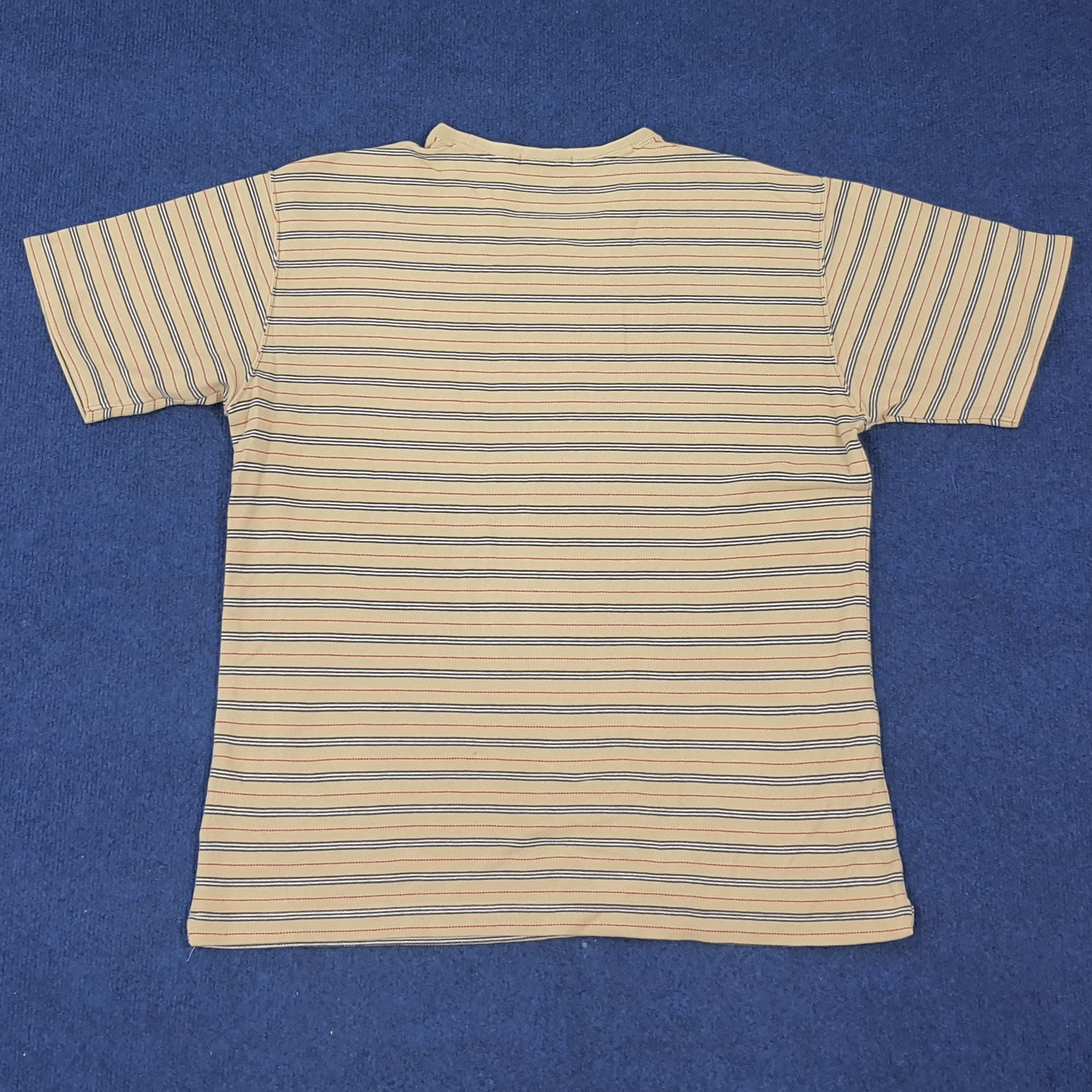 Burberry × Vintage Vintage Burberry London Stripes Tshirt Size US L / EU 52-54 / 3 - 3 Thumbnail