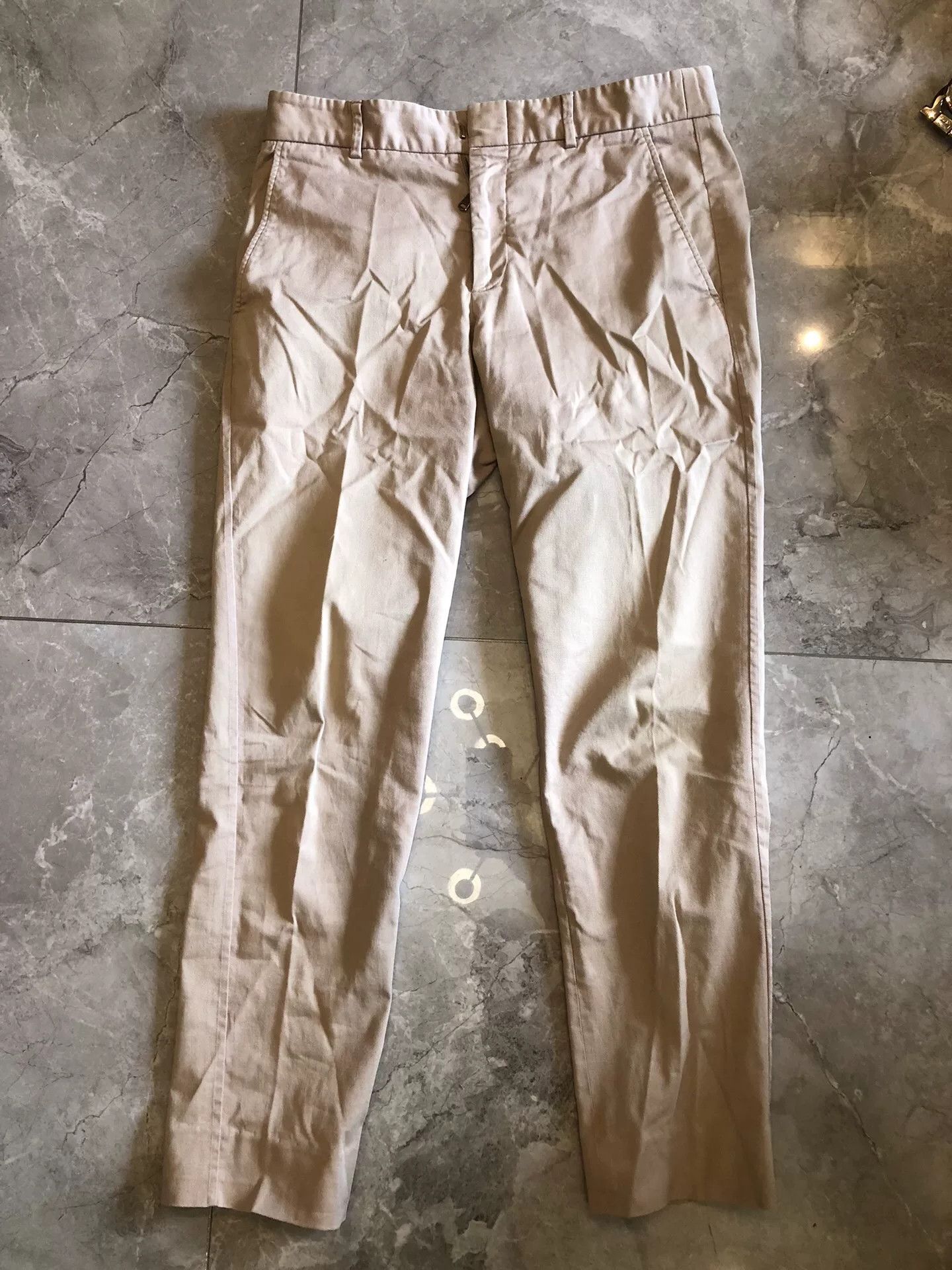 Gucci Gucci Men's Khaki Cotton Slim Shorts Size US 28 / EU 44 - 1 Thumbnail