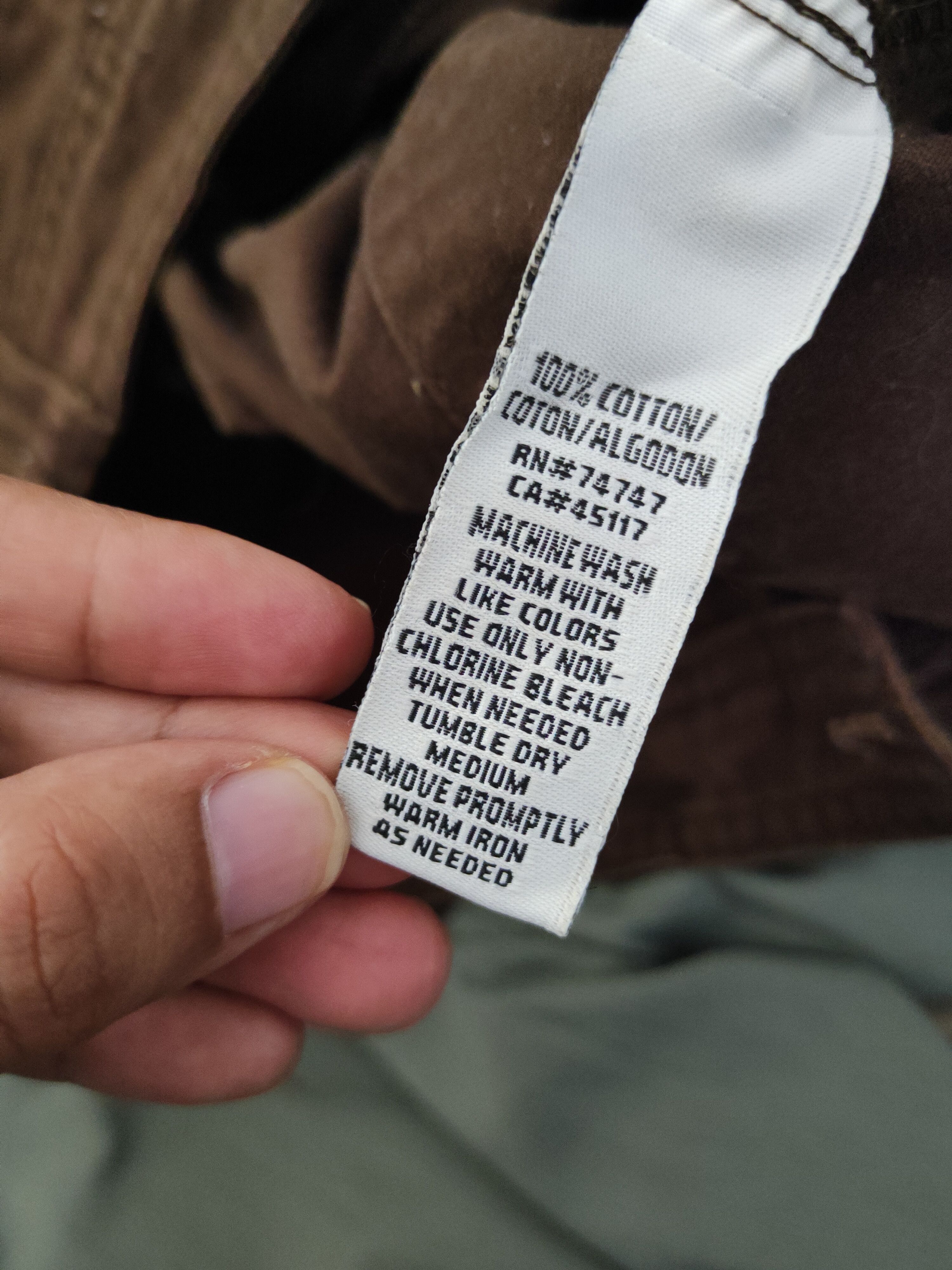 Other DL Natural Reflections Brown Multipocket Cargo Pants #943 Size 36" / US 14 / IT 50 - 12 Thumbnail