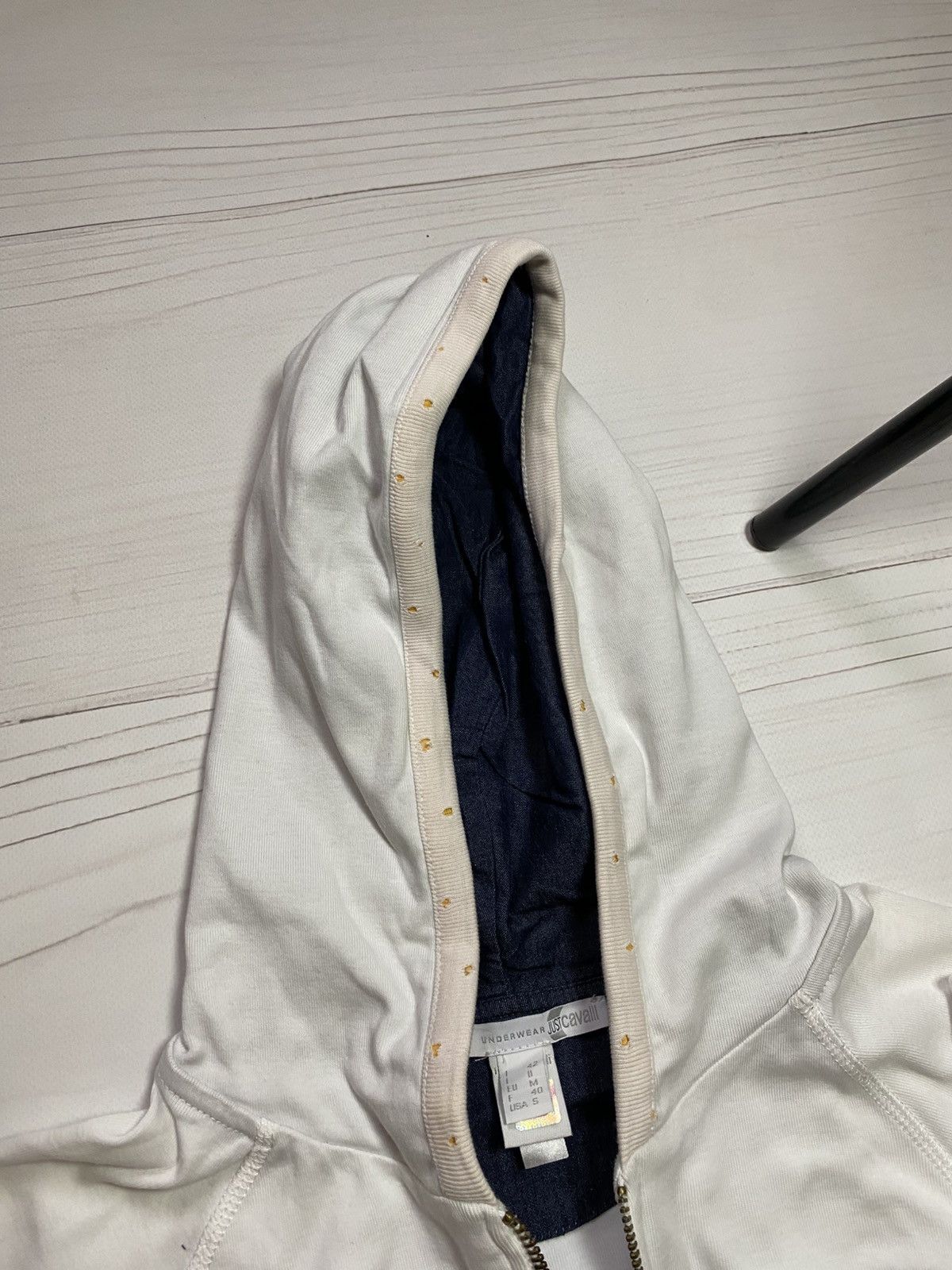 Just Cavalli Just Cavalli Underwear Big logo y2k zip hoodie Size S / US 4 / IT 40 - 15 Thumbnail