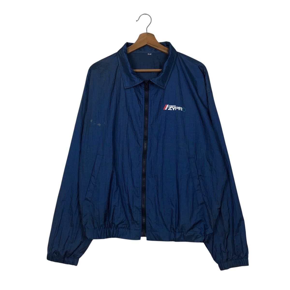 Japanese Brand × Vintage 📌Vintage Bomber Jacket Nylon Tom's Zypro Big Logo Back Hit Size US M / EU 48-50 / 2 - 2 Thumbnail