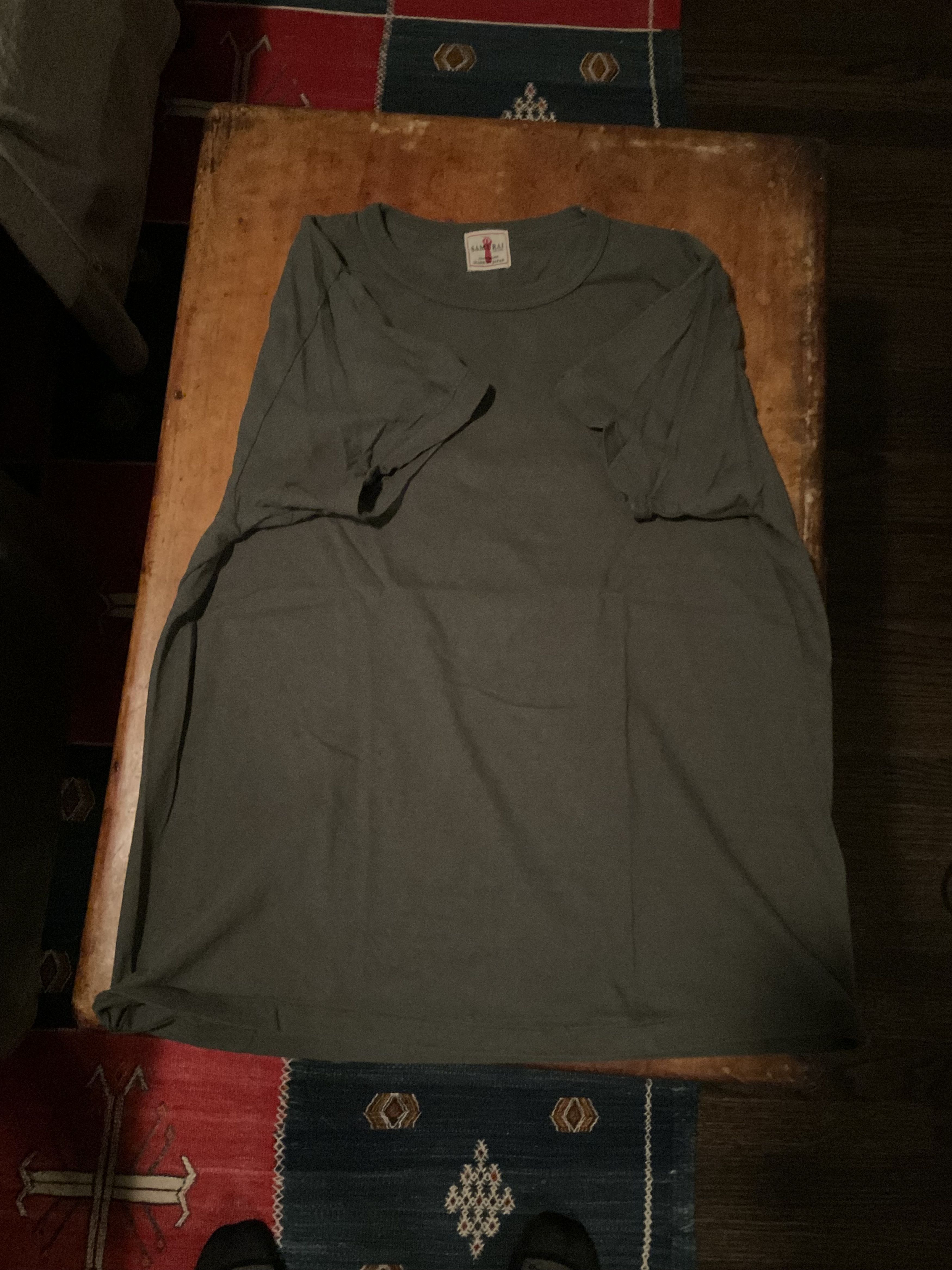 Samurai Jeans Samurai Jeans SS Green t-shirt Size US M / EU 48-50 / 2 - 1 Thumbnail