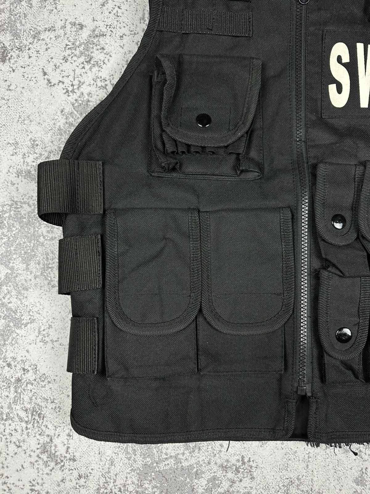 Other SWAT Tactical Vest Wish Black Multi Pocket Vintage Size US M / EU 48-50 / 2 - 6 Thumbnail