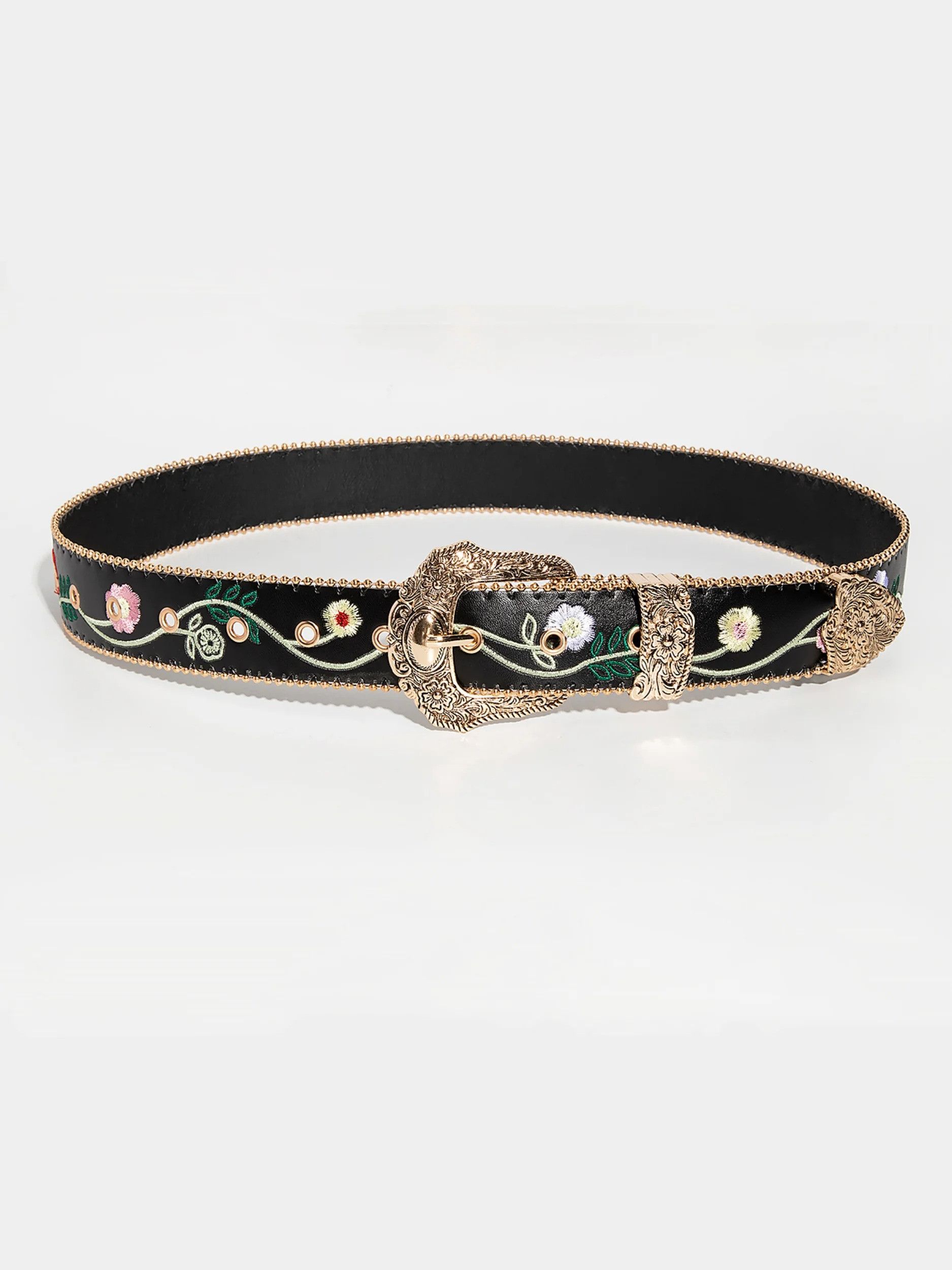 Other Retro Casual Carved Belt Size ONE SIZE - 1 Preview