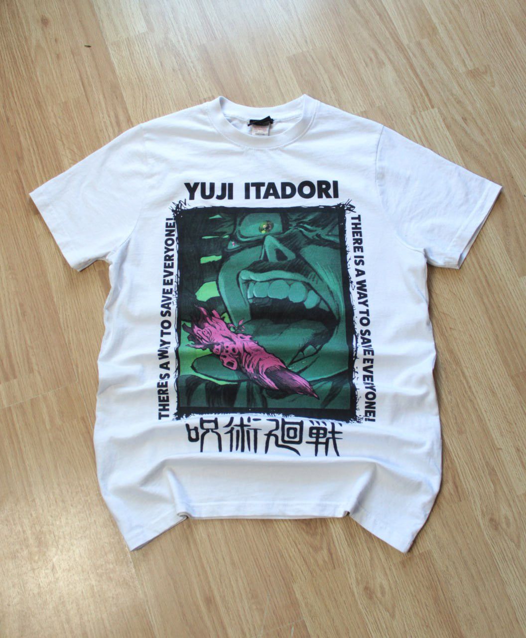 Anime 🔥 Jujutsu Kaisen Manga Anime Vintage T Shirt Japan Y2K Size US M / EU 48-50 / 2 - 1 Thumbnail