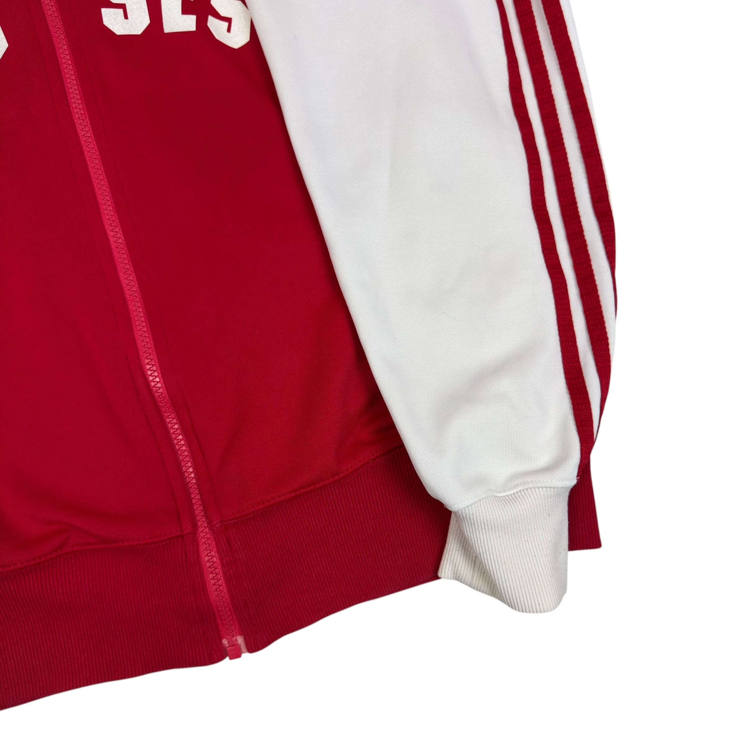 Adidas Adidas Colombia red White Long Sleeve Full Zip Jacket Size US L / EU 52-54 / 3 - 8 Thumbnail