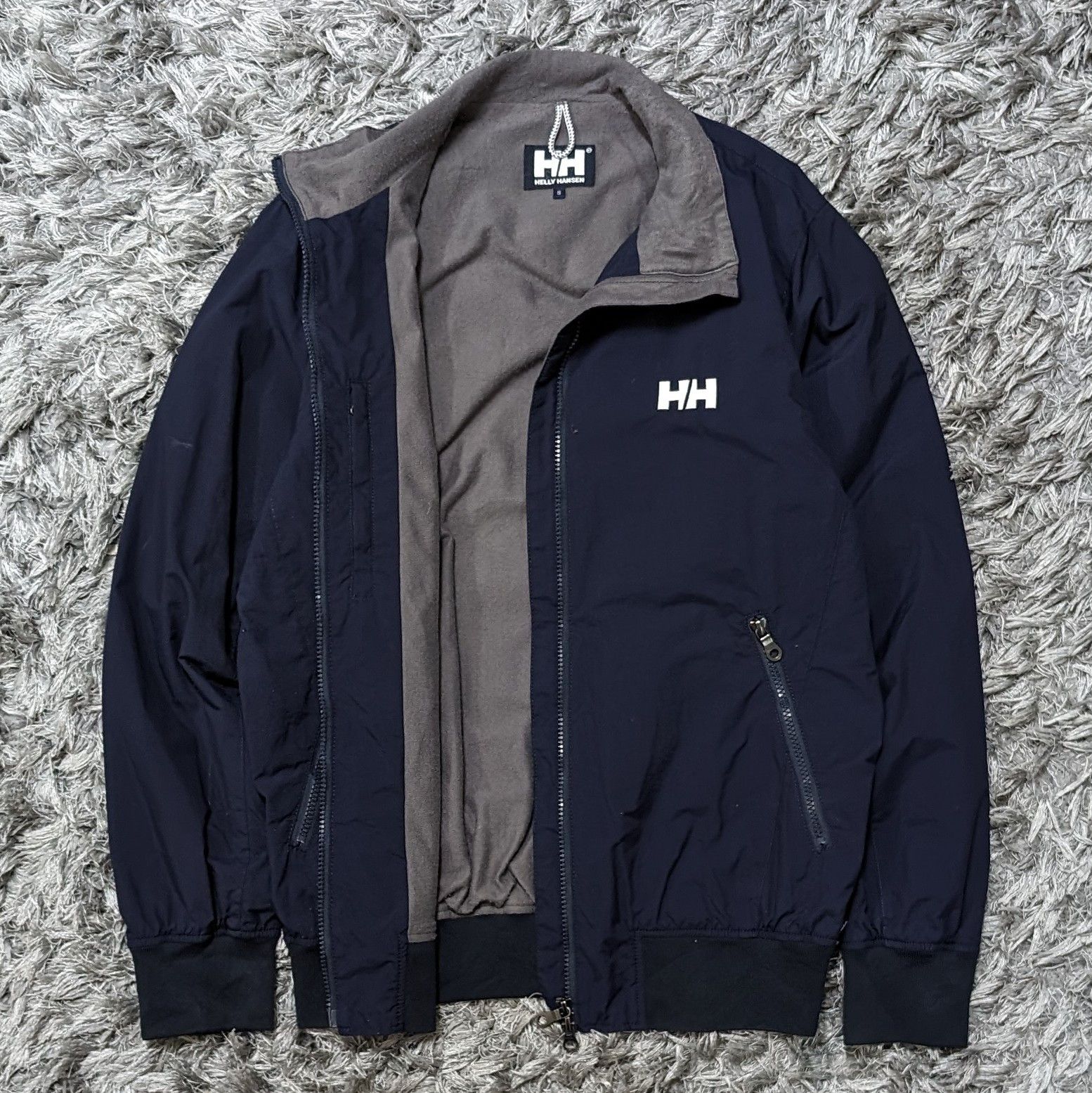 Helly Hansen Helly Hansen Jacket Plain Zipper Up Outdoor Sweater Size US S / EU 44-46 / 1 - 1 Thumbnail