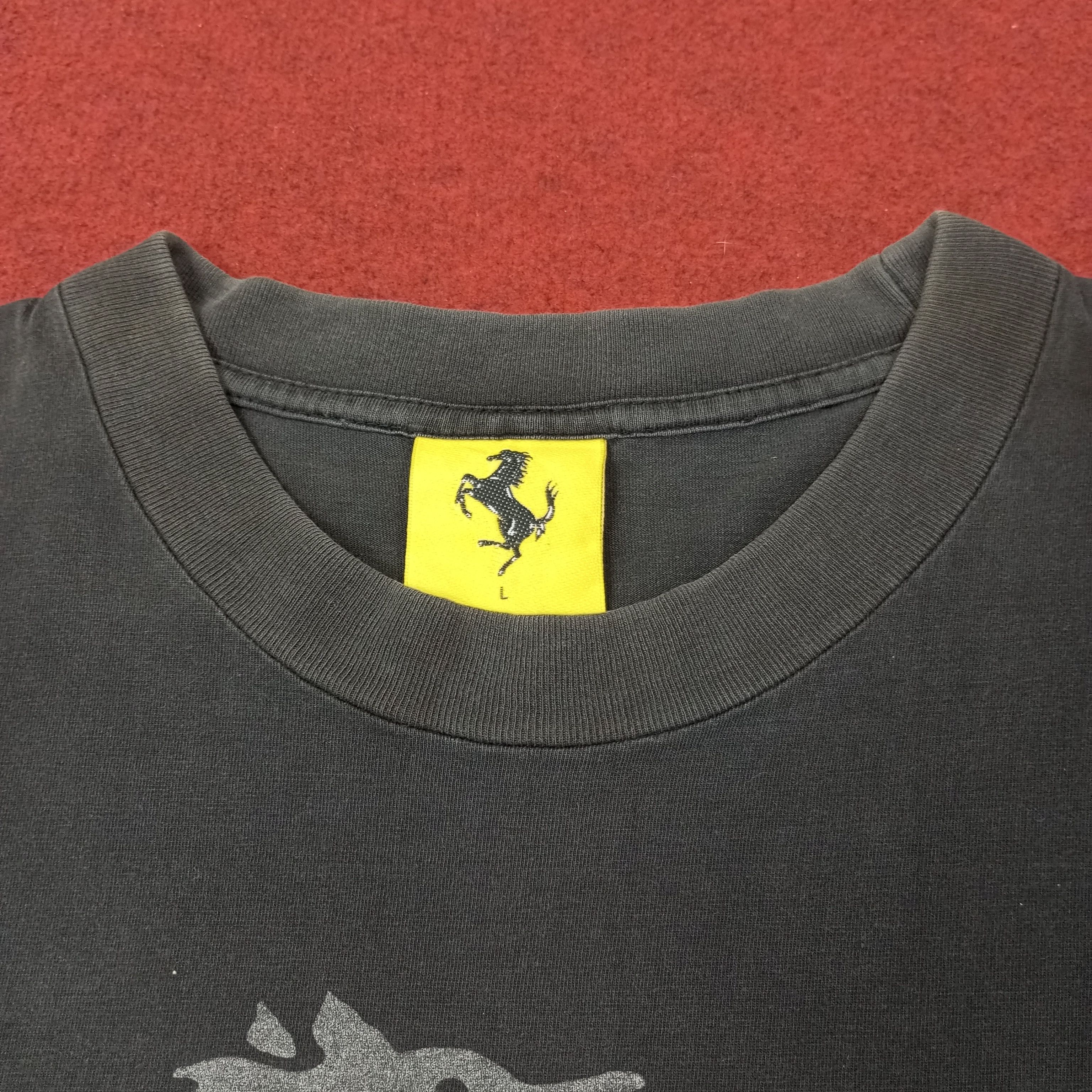 Ferrari Ferrari Logo Design Luxury Motorsports Cars Tshirt c223n44 Size US L / EU 52-54 / 3 - 3 Thumbnail