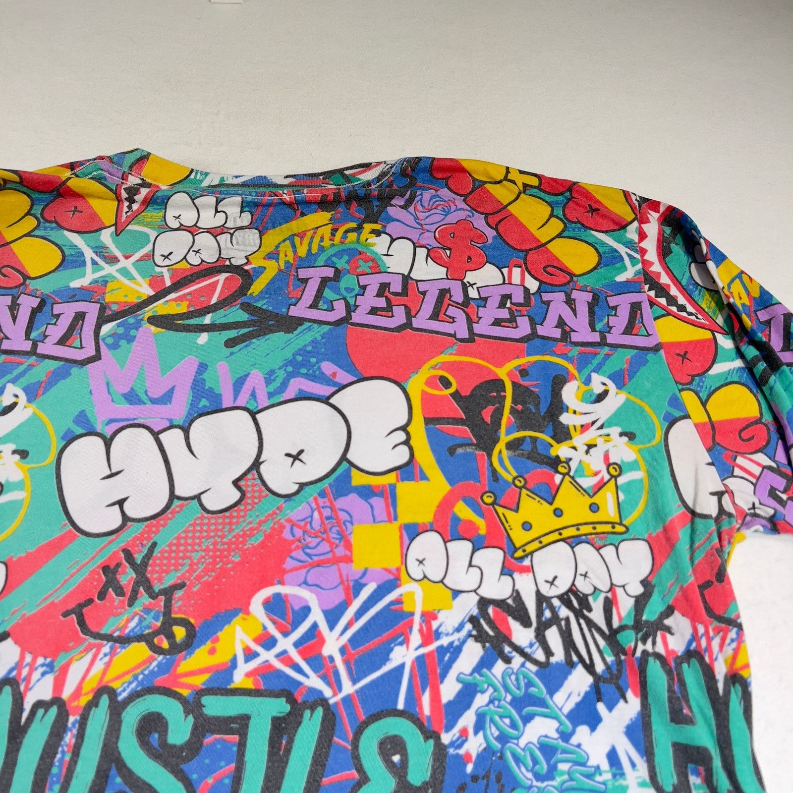 Fresh Laundry Fresh Laundry T-Shirt Woman's 2XL Graffiti Art Crew Neck Size XXL / US 16-18 / IT 52-54 - 9 Thumbnail