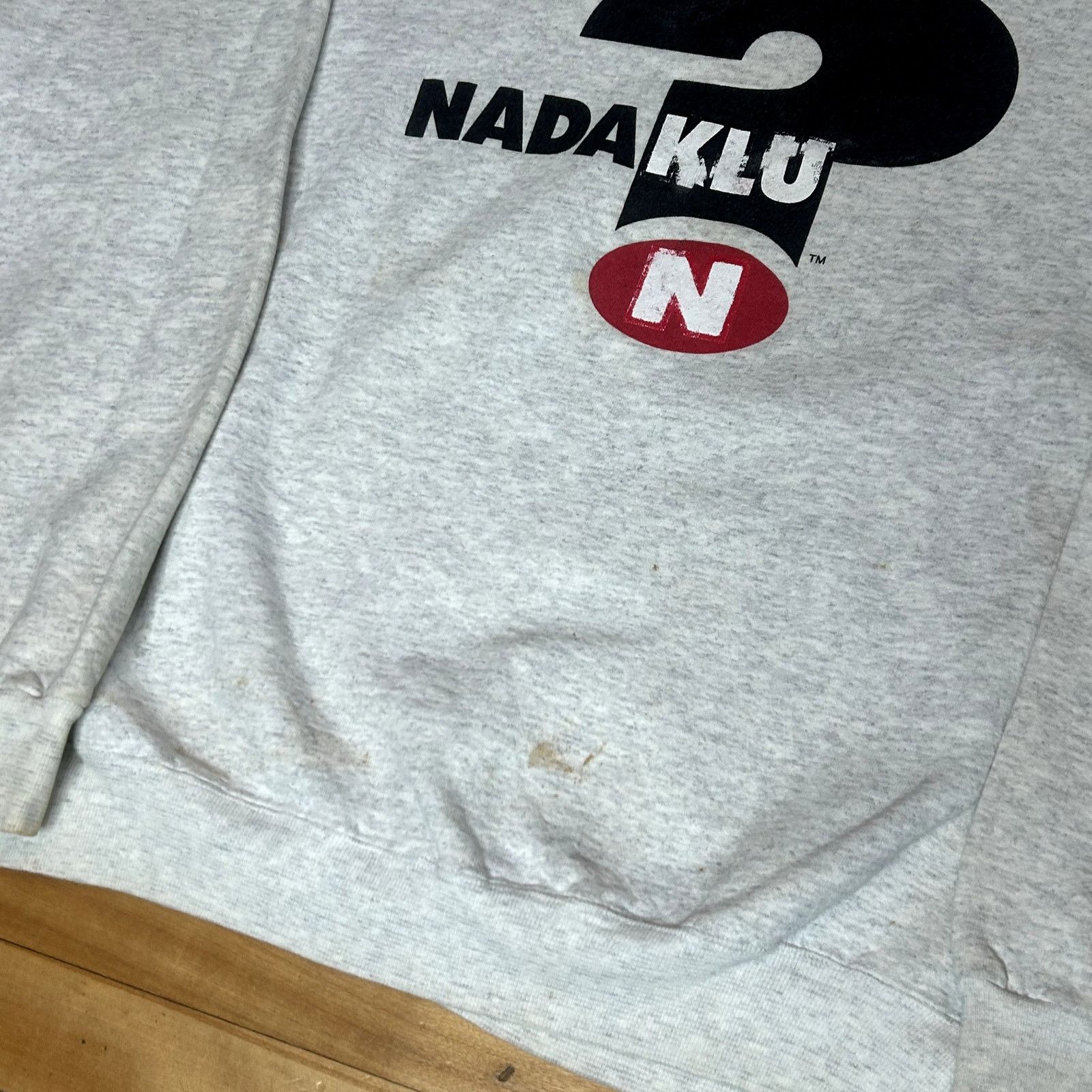 Hanes Vintage Nada Klu Random Crewneck Large Size US L / EU 52-54 / 3 - 2 Thumbnail