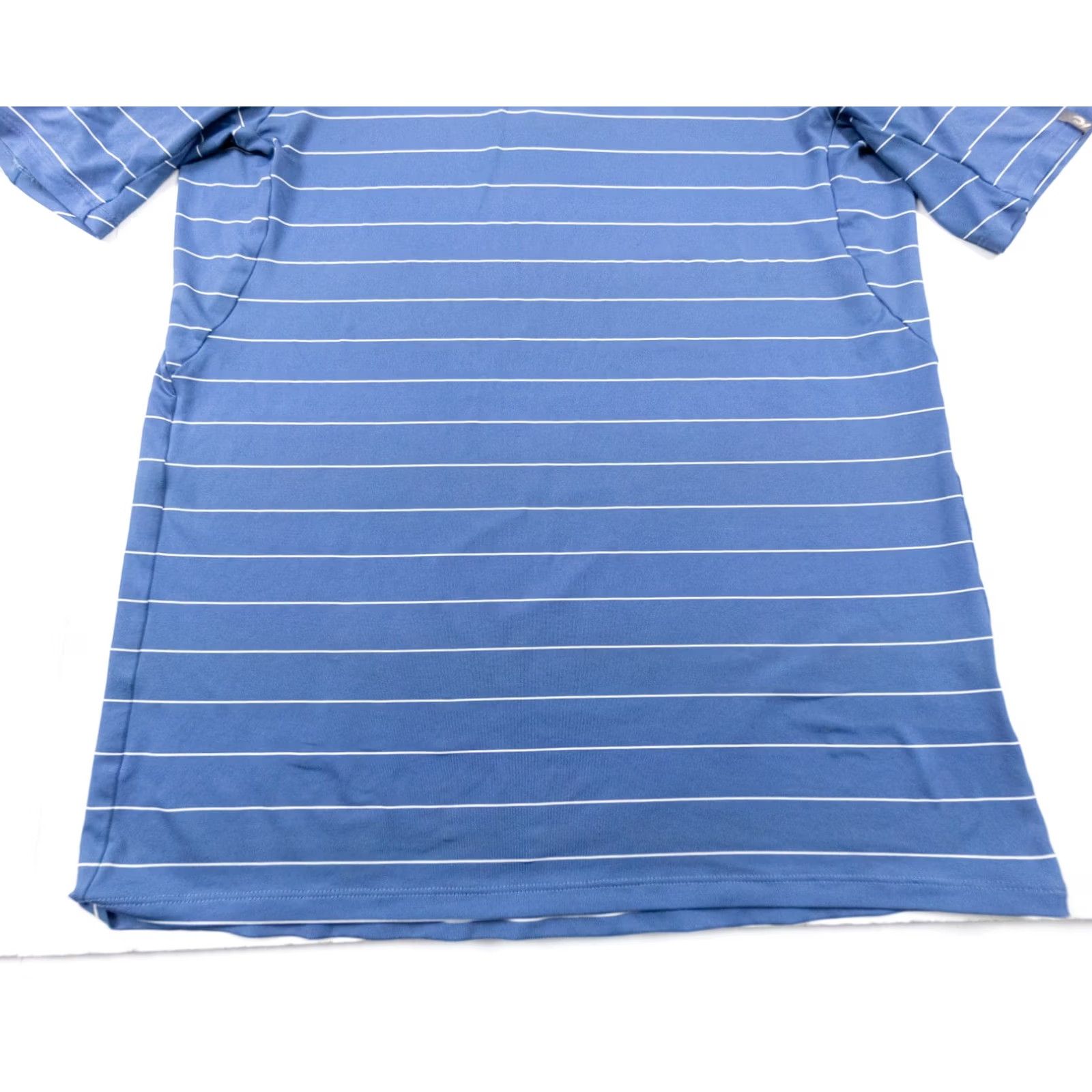 KJUS KJUS Shirt Mens Small Blue Polo Striped Short Sleeve Adult Collared Size US S / EU 44-46 / 1 - 4 Thumbnail