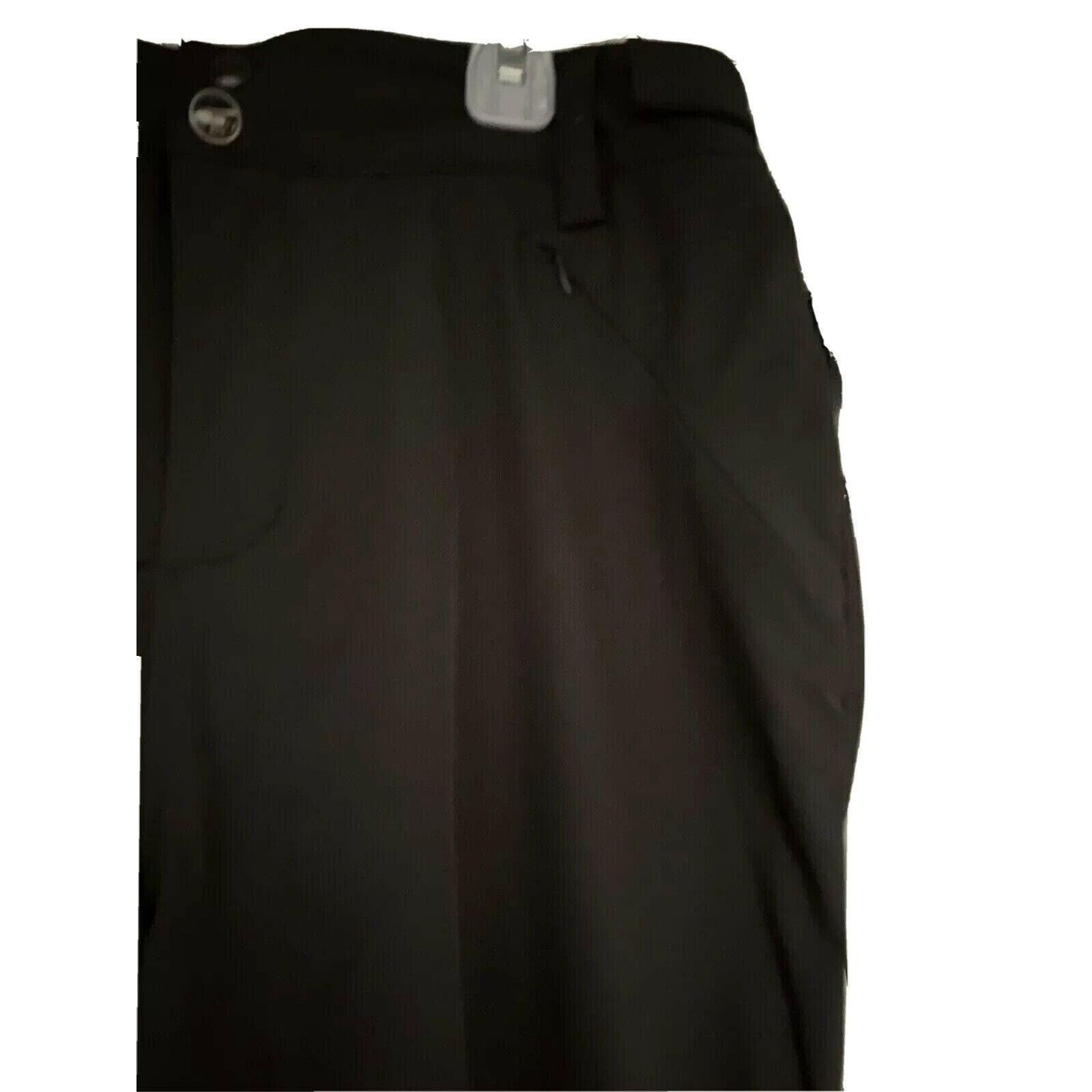 Vintage Gerry Black Ski Snow Snowboard Fleece Lined Pants Large Size US 34 / EU 50 - 7 Thumbnail