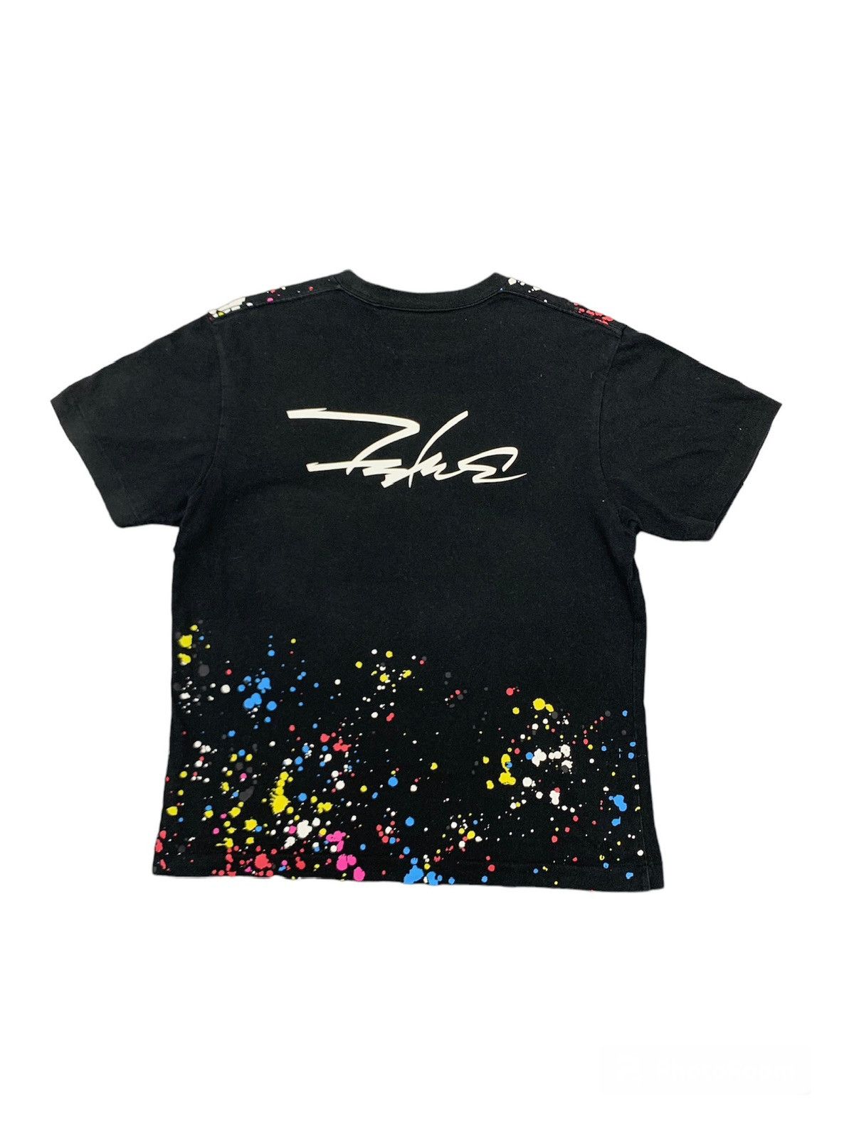 image of Futura Painter Splash Tshirt in Black, Men's (Size Medium)