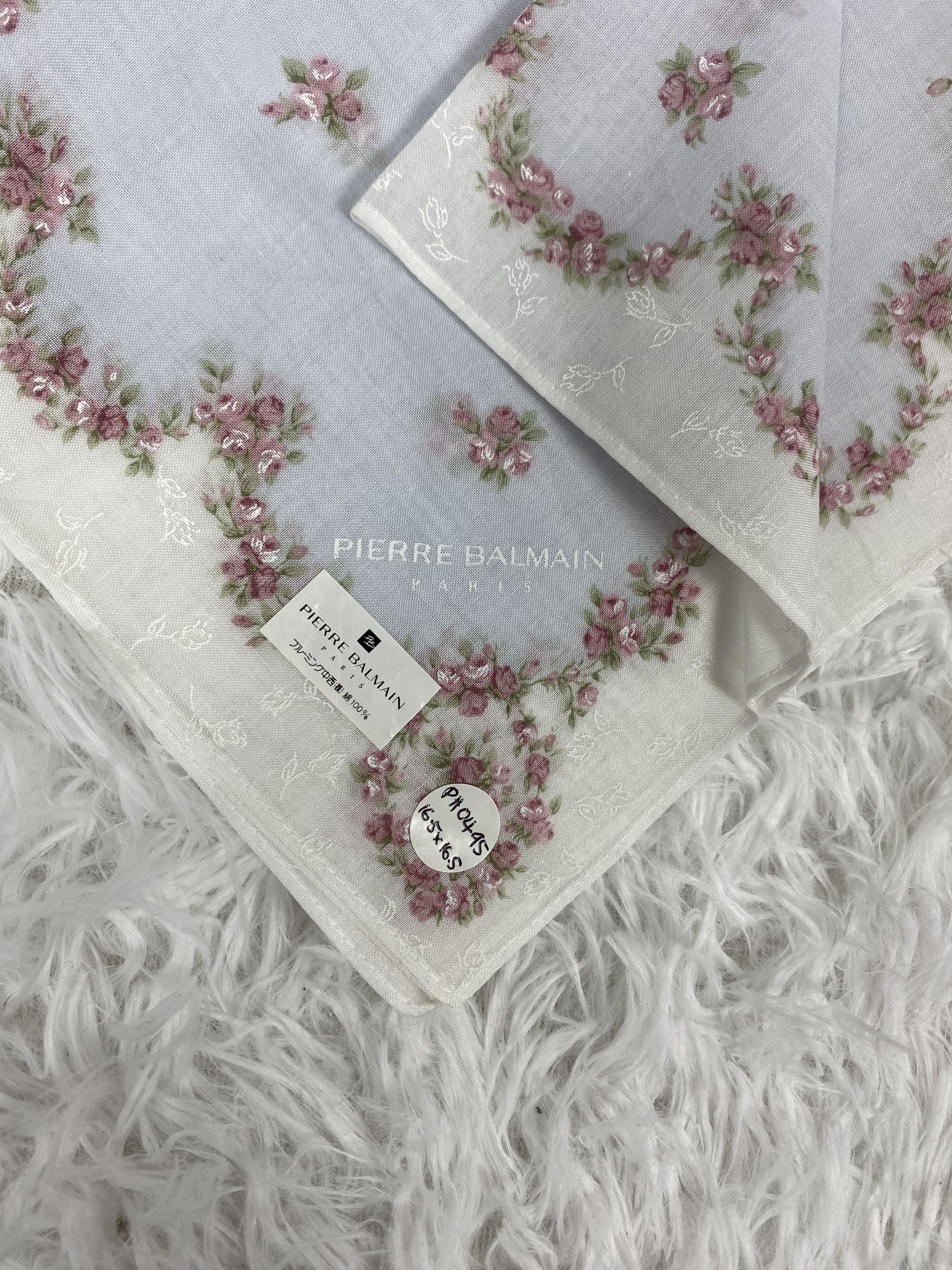 Pierre Balmain Vintage Pierre Balmain Handkerchief Neckerchief PH0495 Size ONE SIZE - 2 Thumbnail