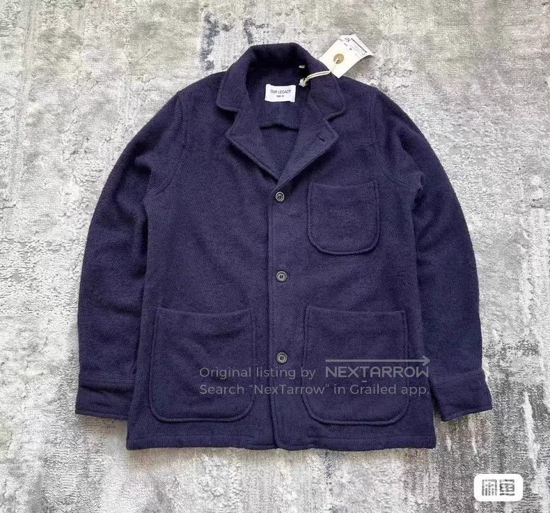 Our Legacy Our Legacy Primer wool three-pocket jacket Size US S / EU 44-46 / 1 - 7 Thumbnail
