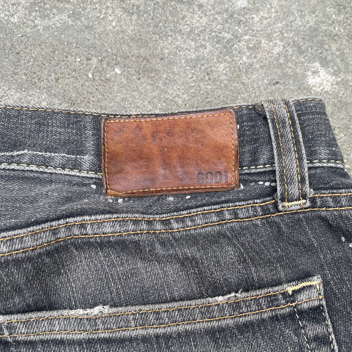 Undercover × Uniqlo Distressed Uniqlo UJ S001 MudWash Jeans Reguler Fit Straight Size US 34 / EU 50 - 15 Thumbnail