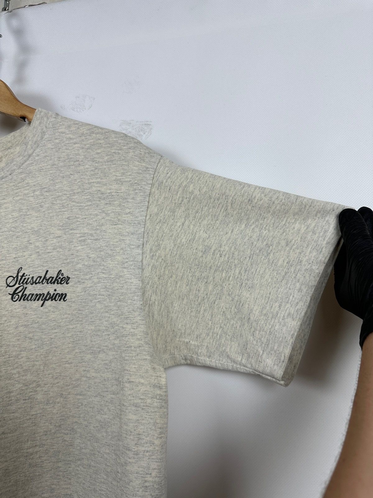 Stussy 90s Vintage Stussy Stusabaker Champion Made In USA T-Shirt Size US M / EU 48-50 / 2 - 15 Thumbnail