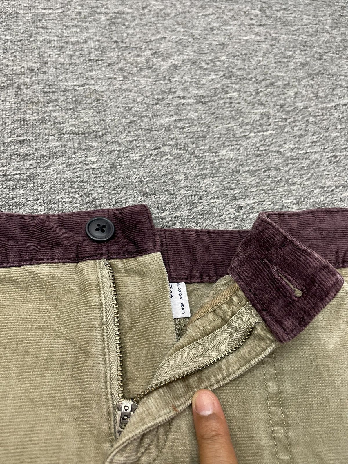 Undercover Uniqlo Undercover Mini Skirt Corduroy Patchwork Size 29 Size 29" - 7 Thumbnail