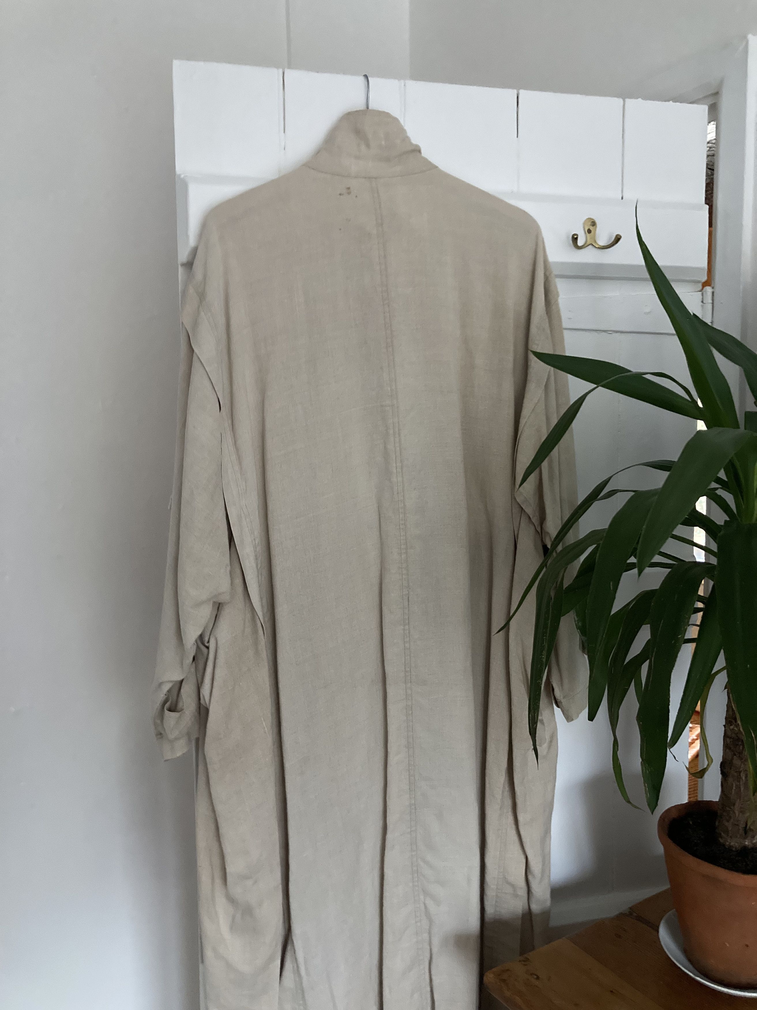 Japanese Brand Arrston Volaju x Kohshin Satoh Linen Coat Size US M / EU 48-50 / 2 - 4 Thumbnail