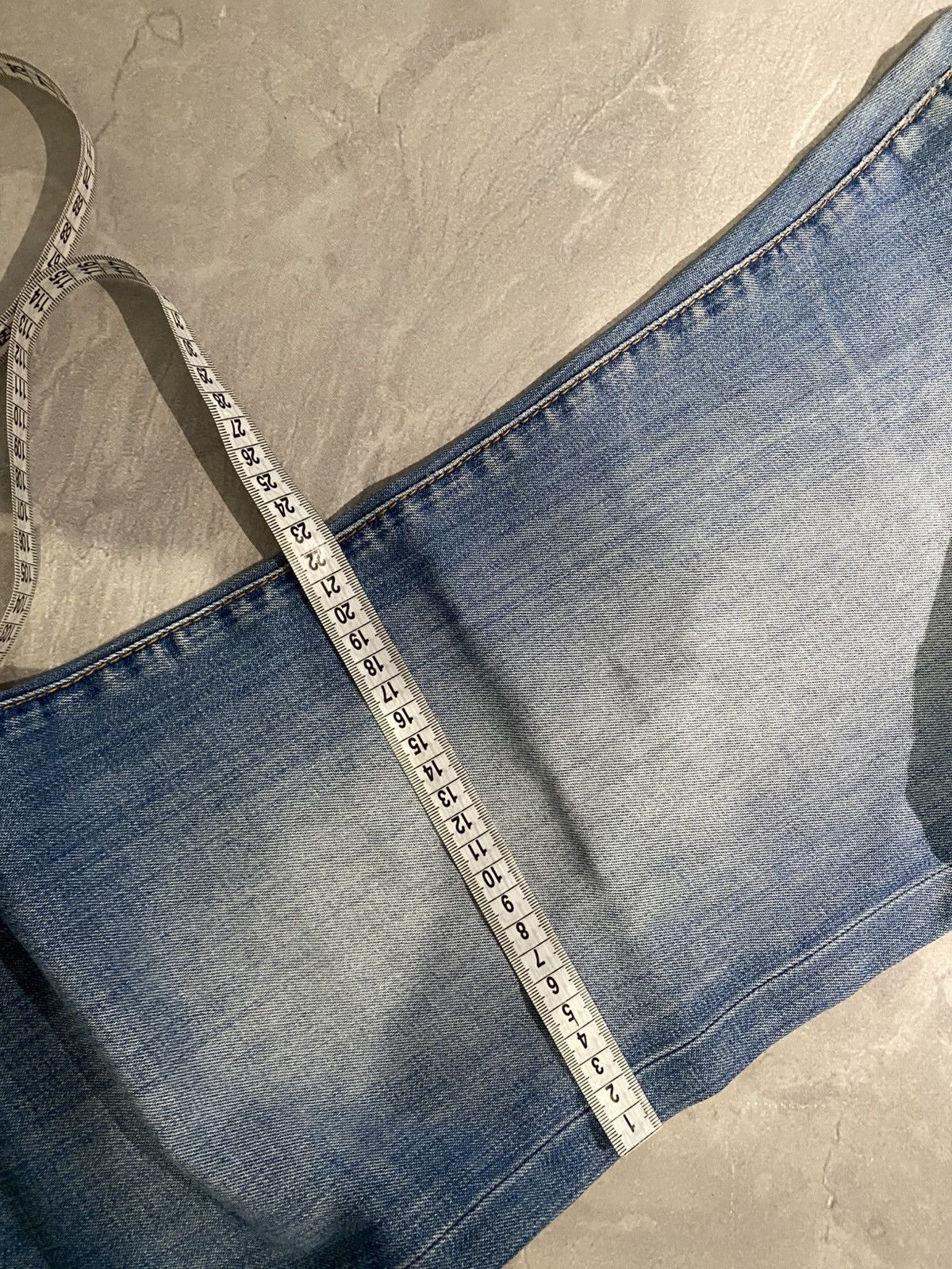 Japanese Brand Washed Archive Flared Jean Distressed Fade Grunge Core Size US 30 / EU 46 - 13 Thumbnail