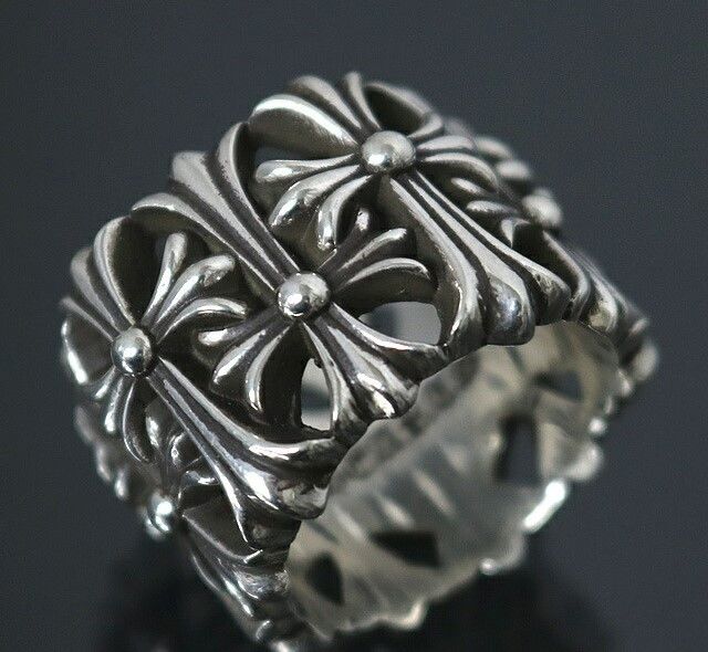 Chrome Hearts Chrome Hearts Cemetery Cross Ring - Size 12 Size ONE SIZE - 1 Thumbnail