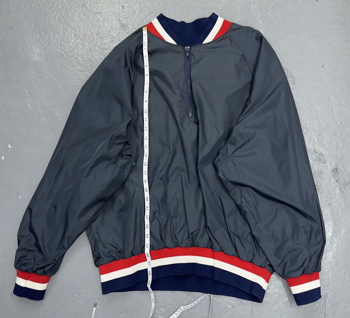 Other Vintage +POS quarter-zip pullover windbreaker Size US XL / EU 56 / 4 - 1 Thumbnail