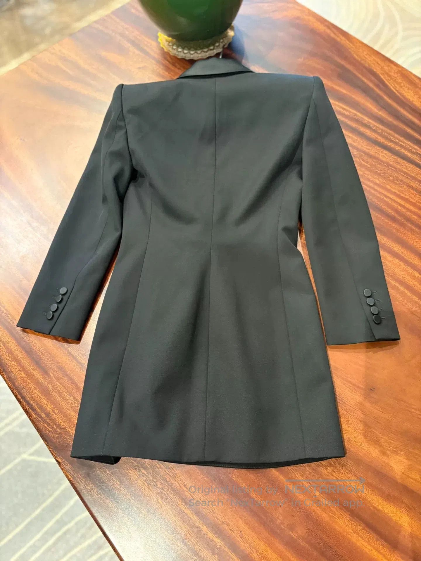 Saint Laurent Paris Saint Laurent Black Blazer Dress. Size M / US 6-8 / IT 42-44 - 5 Thumbnail