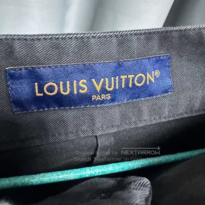 Louis Vuitton Louis Vuitton FW23 embroidered button overalls pants Size 32" / US 10 / IT 46 - 4 Thumbnail